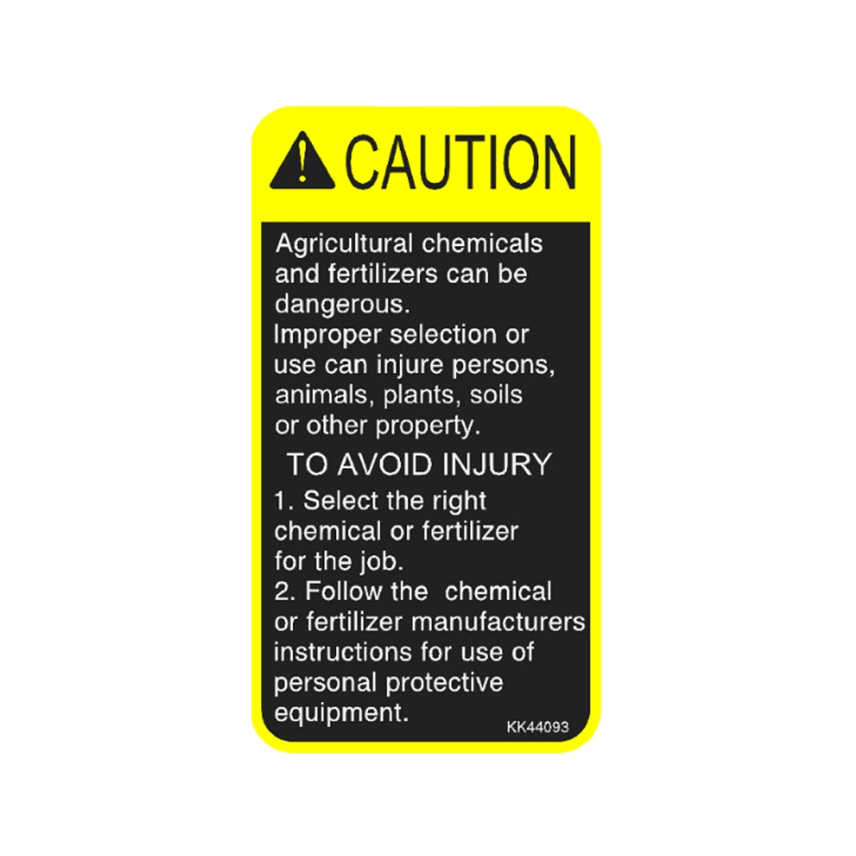 Safety Sign, Caution, Hazardous Mat