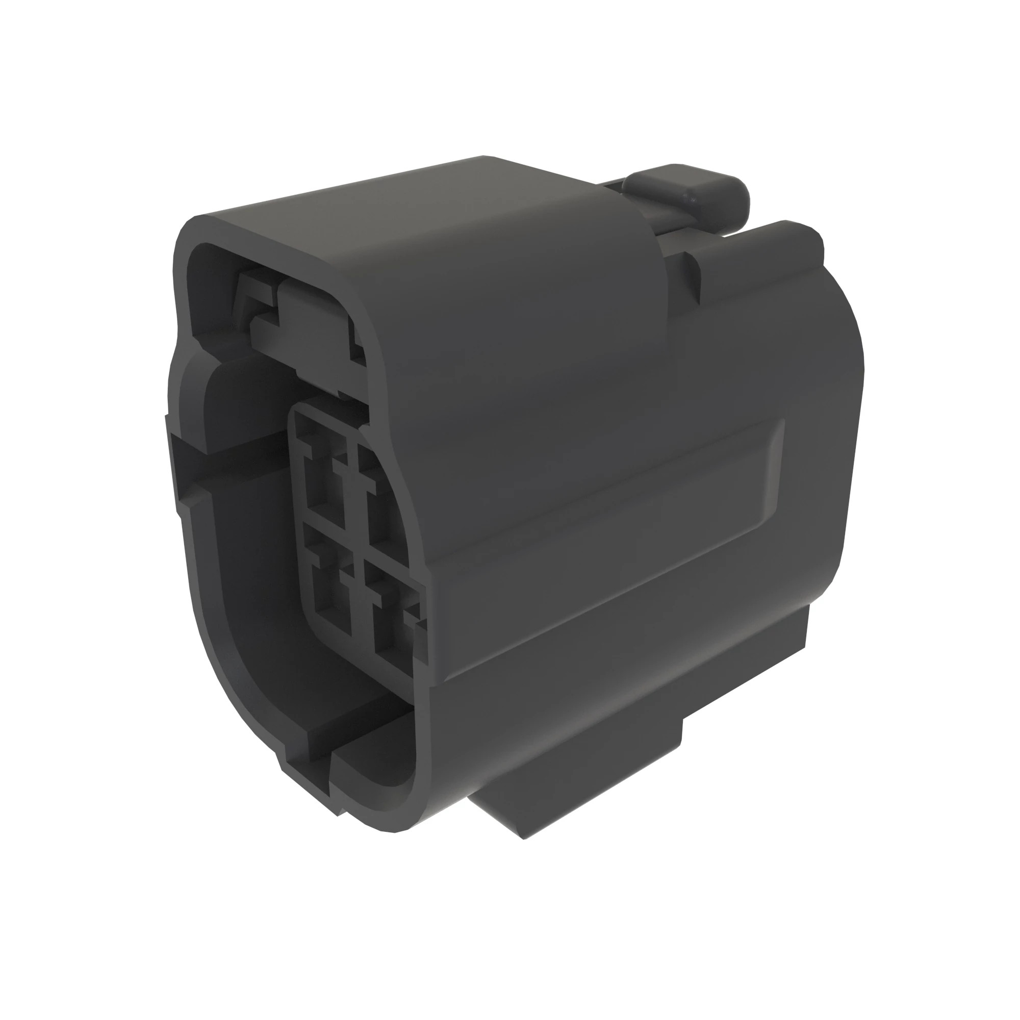 CONN TYCO 070 2W MS BLK PLSTC