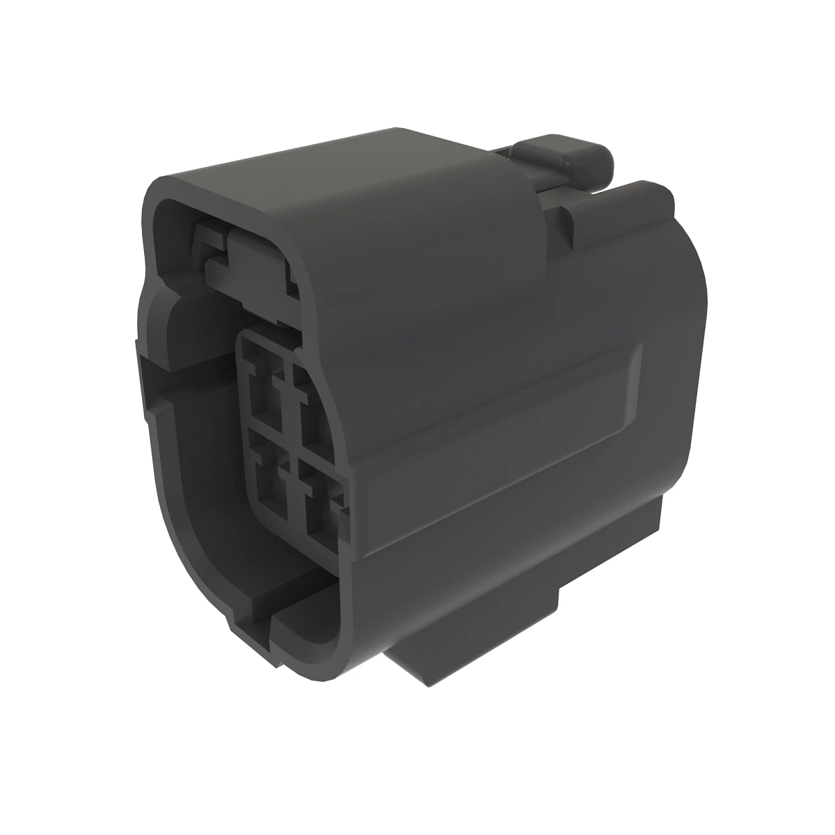 Conn Tyco 070 2W Ms Blk Plstc