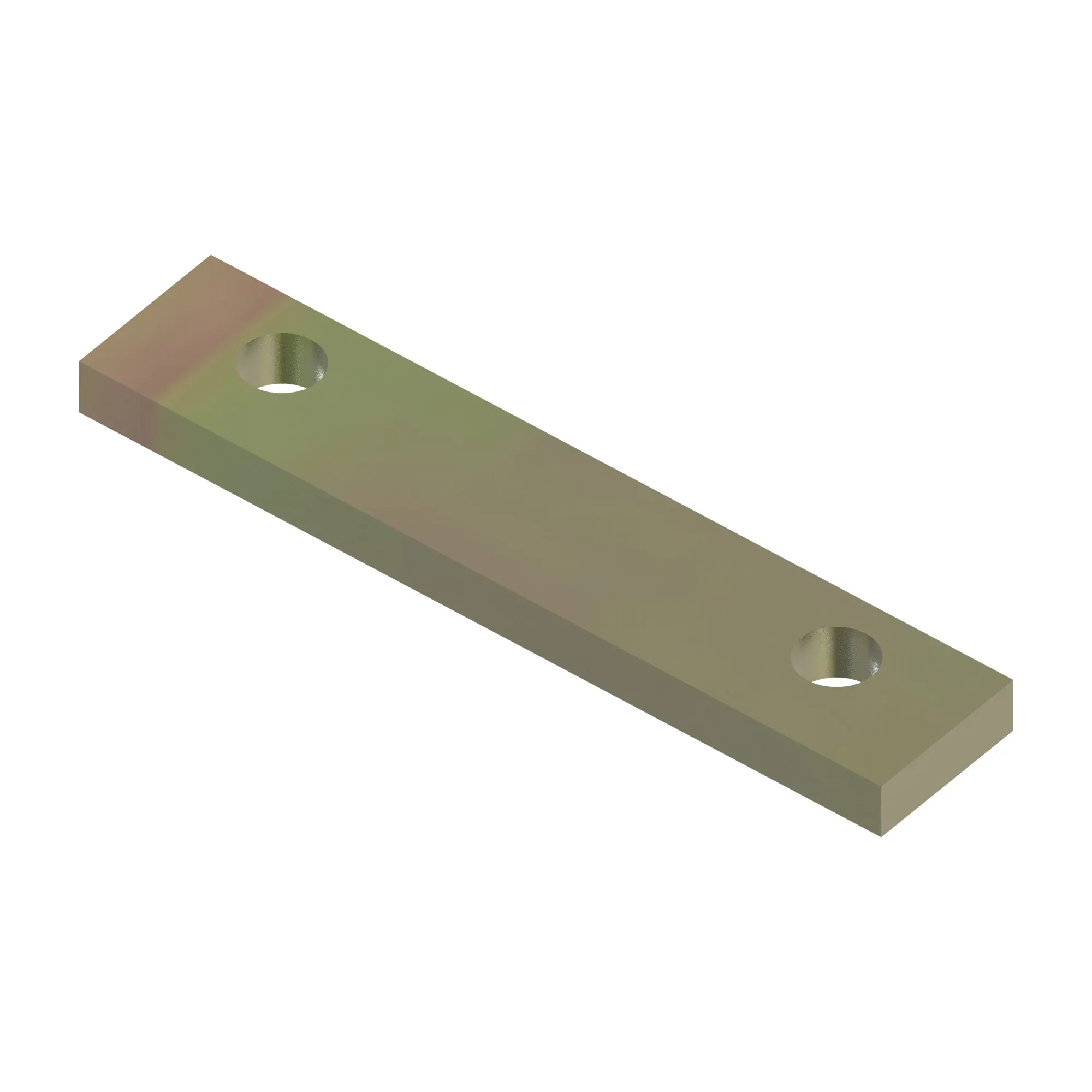John Deere After Treatment Device Mounting Plate - F673668