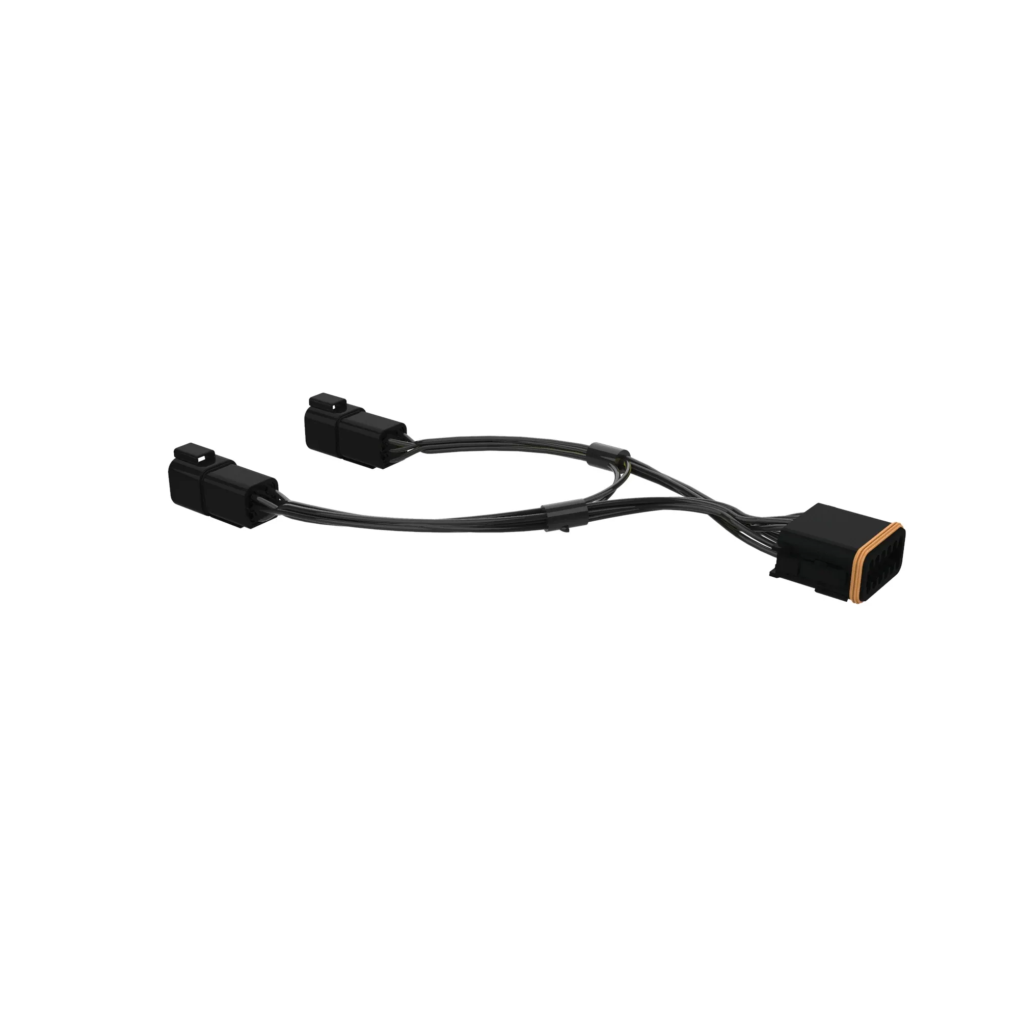 DZ101719: 12 Pin to Dual 6 Pin Adapter Harness | Shop.Deere.com