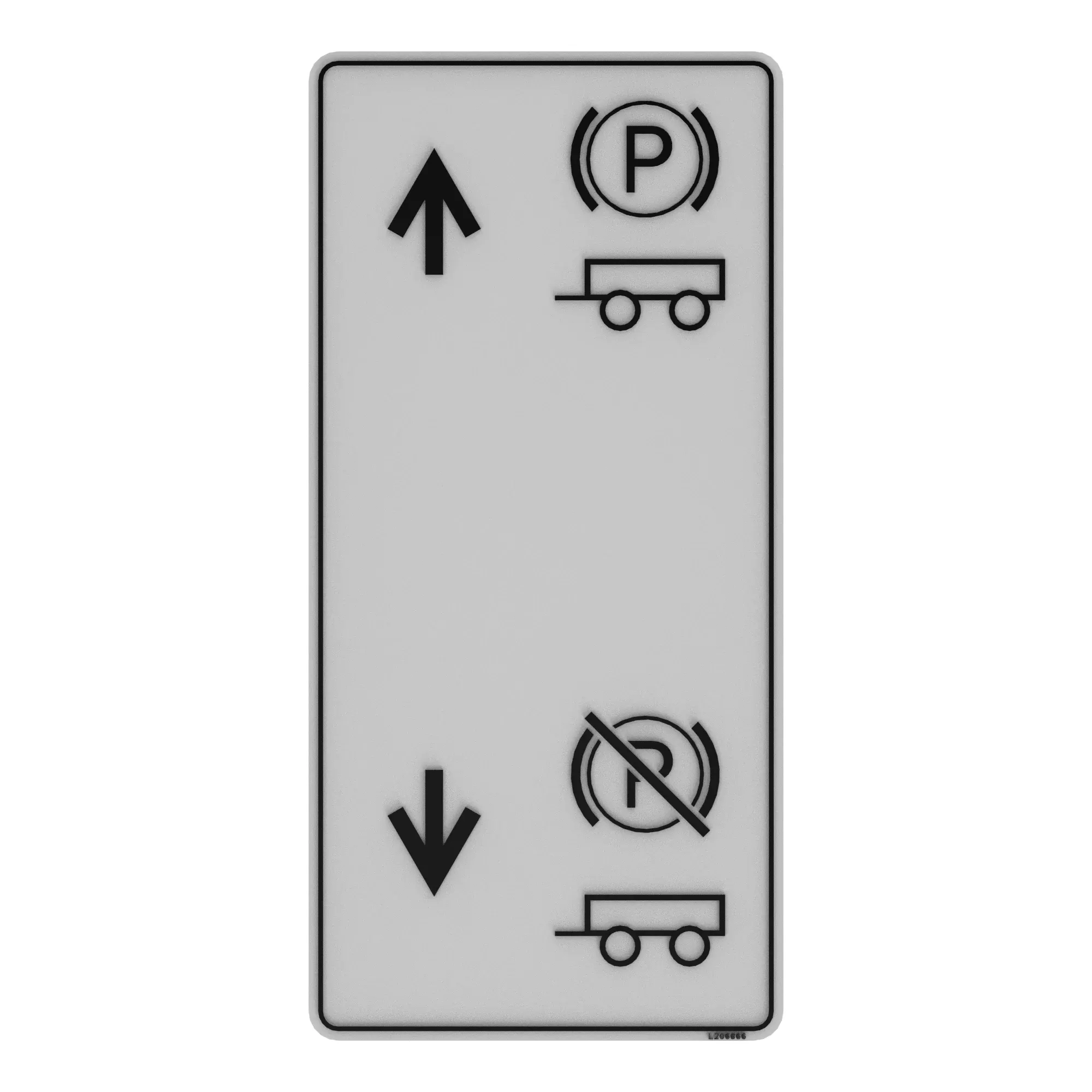 John Deere Air Trailer Brake Explanation Decal, Brazil - L206866