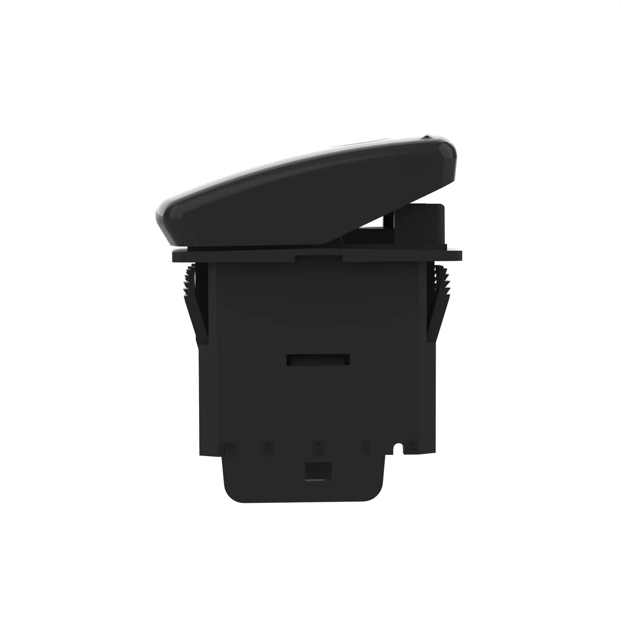 TOGGLE/ROCKER SWITCH, SWITCH, ON(MO