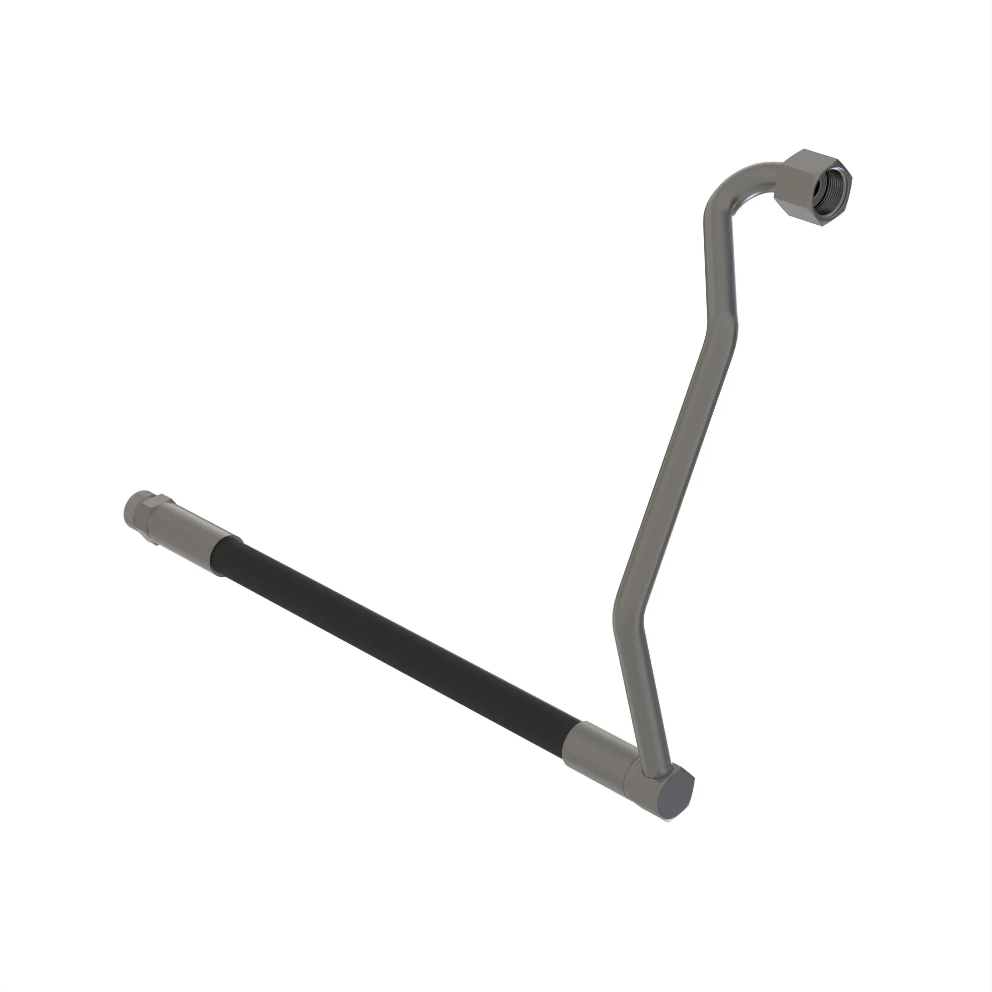 John Deere Left Side Steering Lines Hydraulic Hose - AL226519