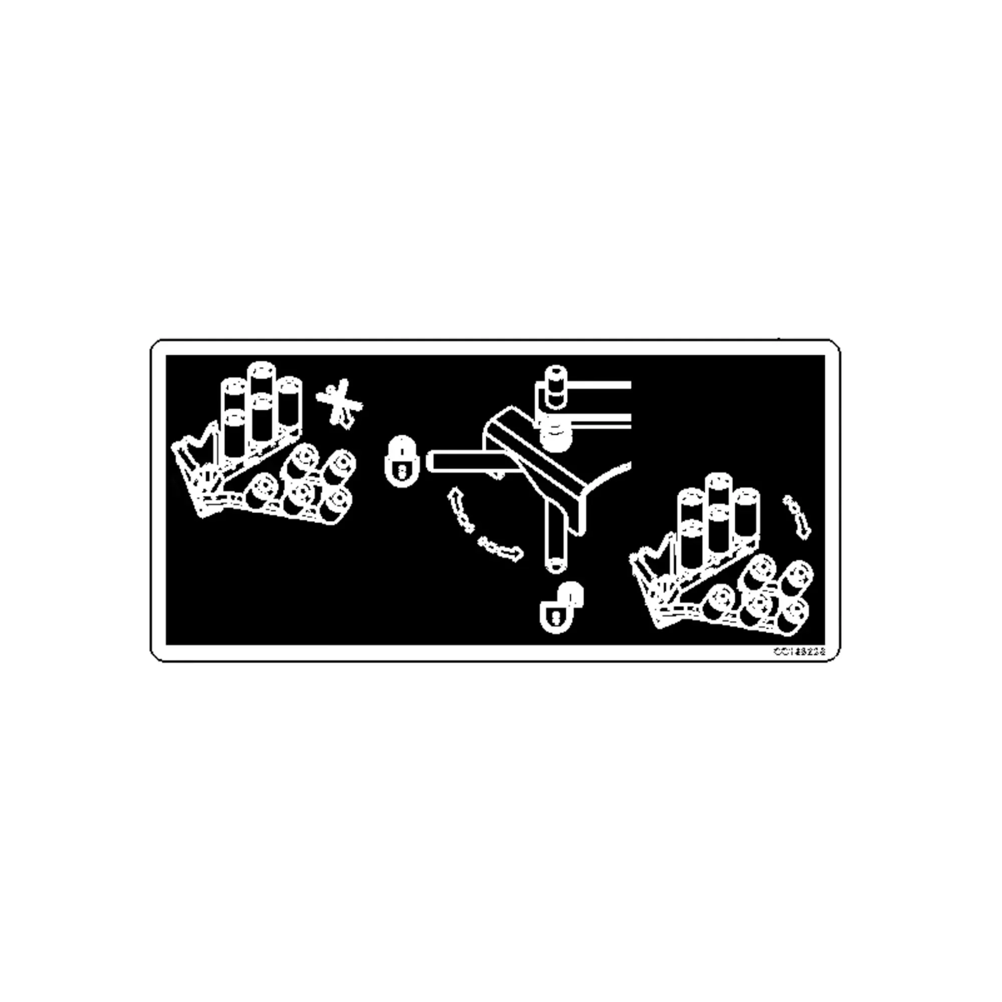 John Deere Label - CC148238