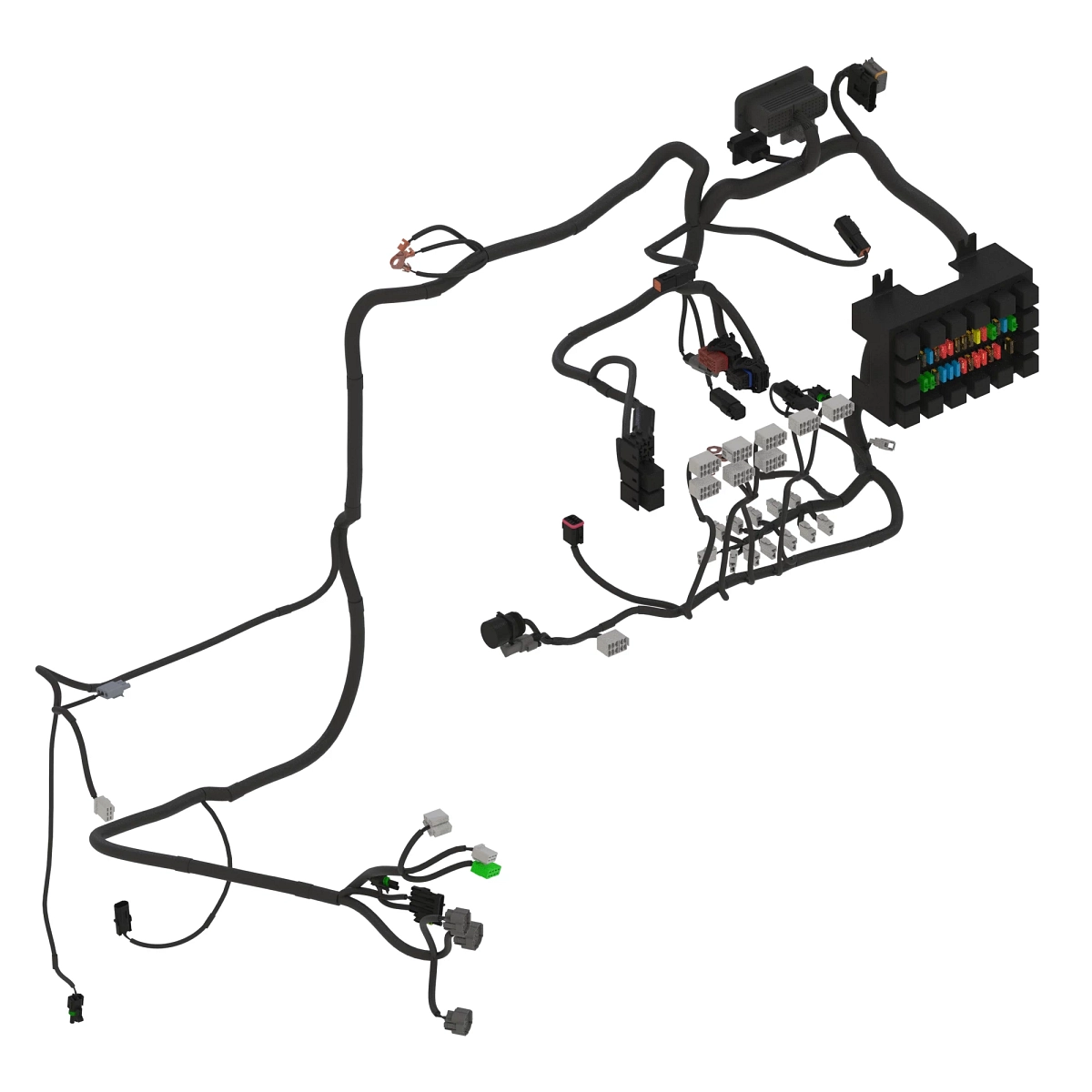 Cab Wiring Harness, Load Center Har