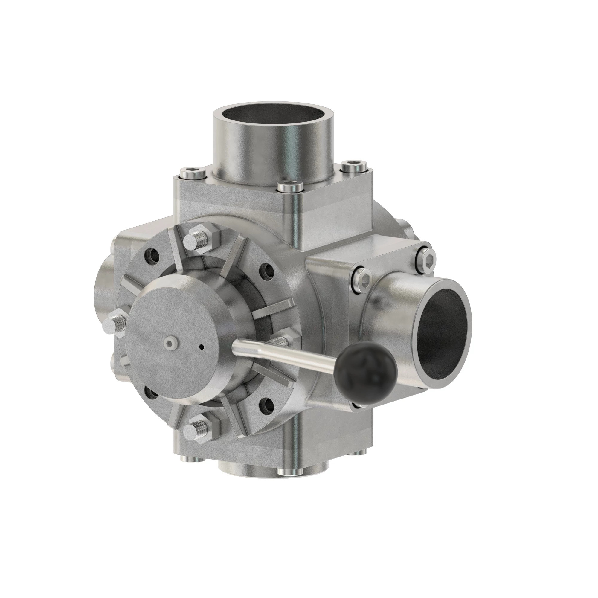 HAND OPERATED VALVE, 5WAY VALVE 1 P