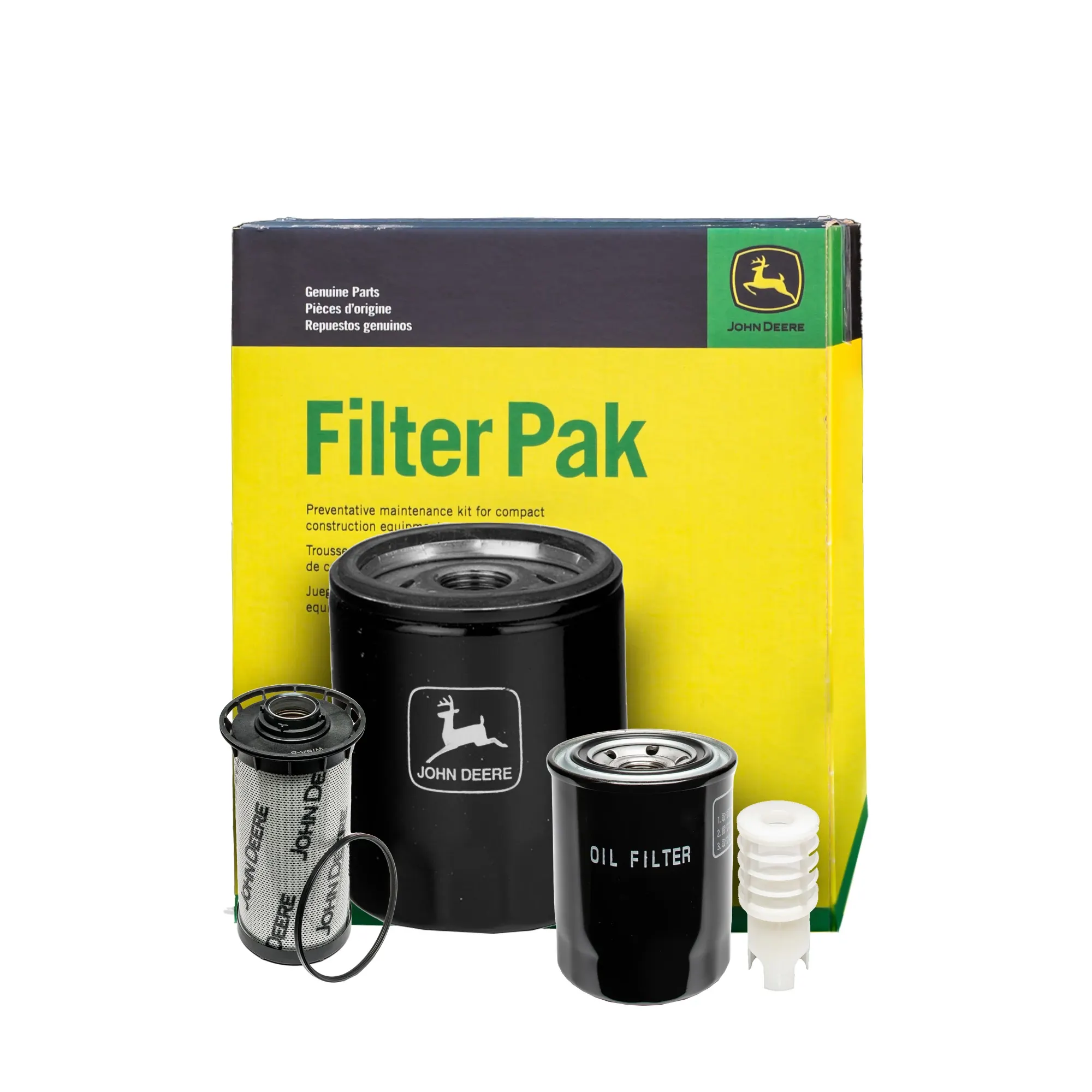 John Deere 500 Hour Filter Pak for Compact Construction - AT535115