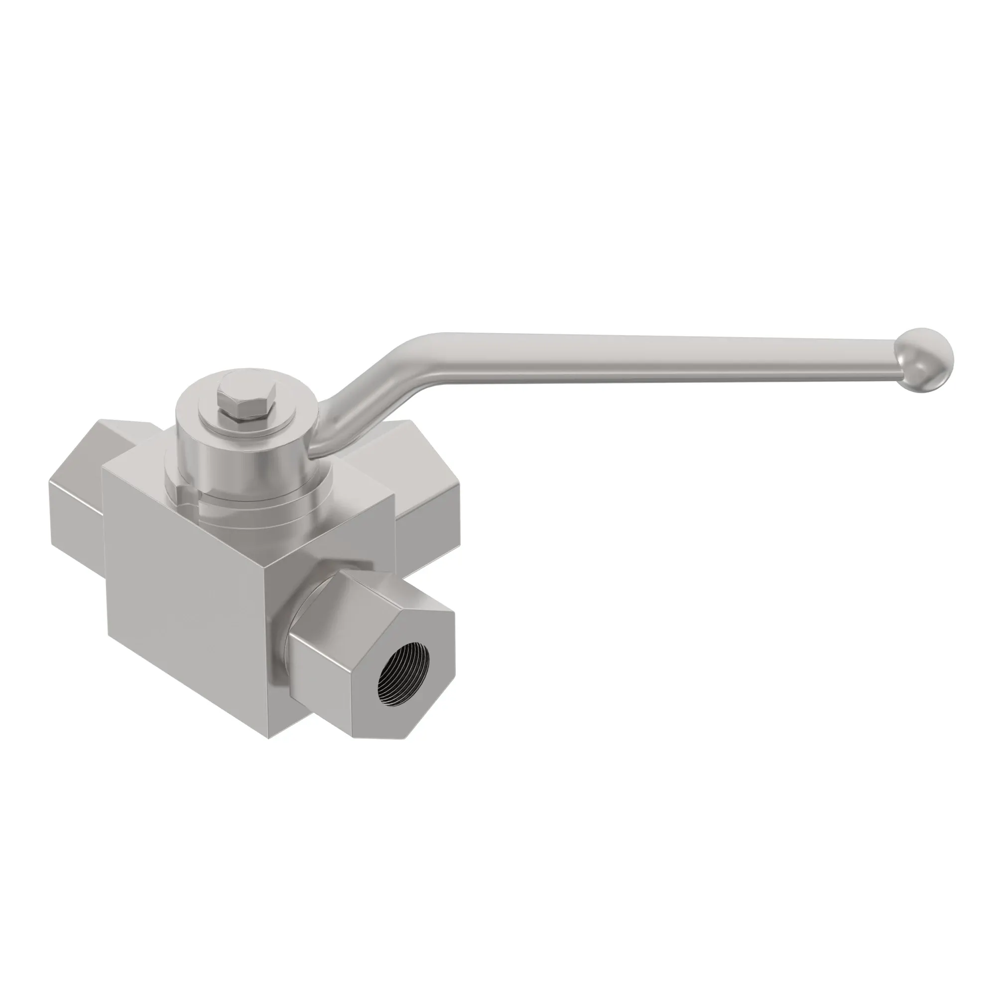 VALVE, MANUAL 3-WAY, 2 POSITIONS