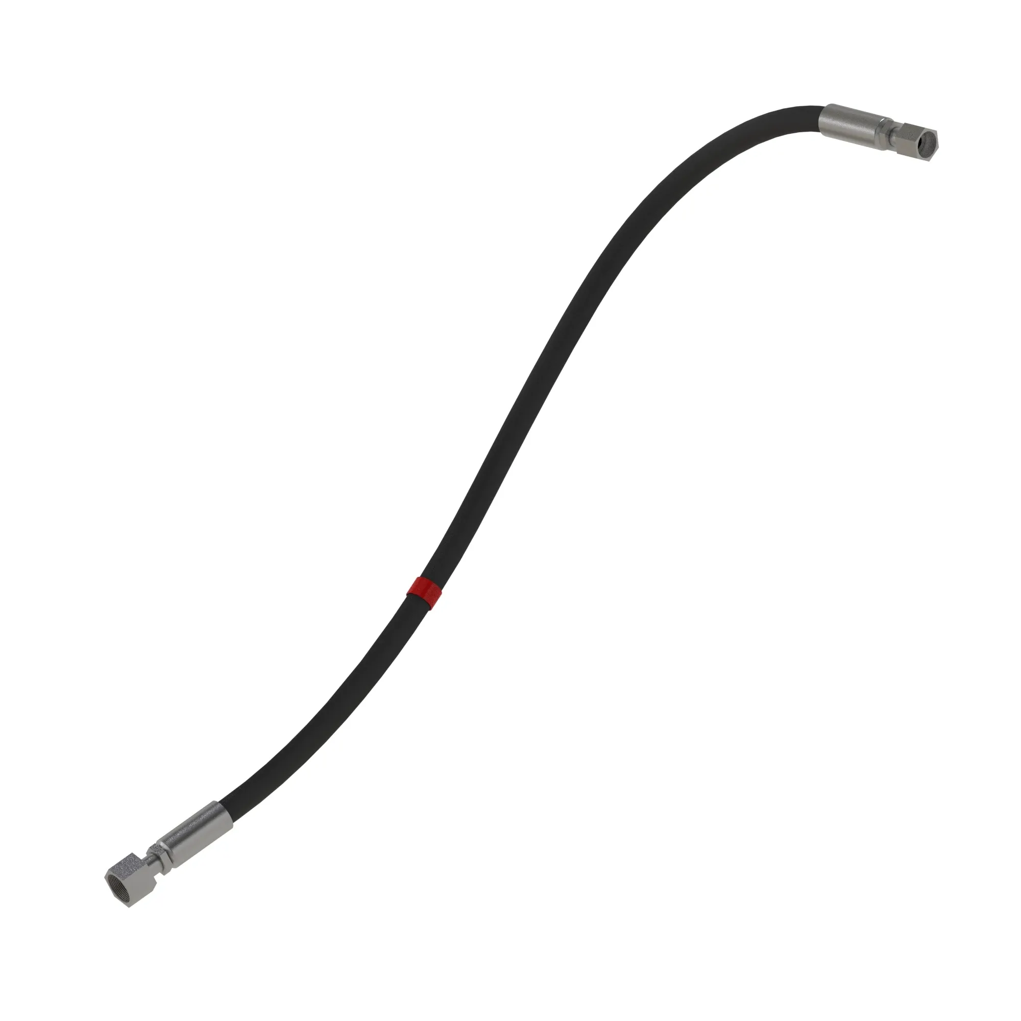 John Deere Hydraulic Hose with Straight End Fittings - AT545105
