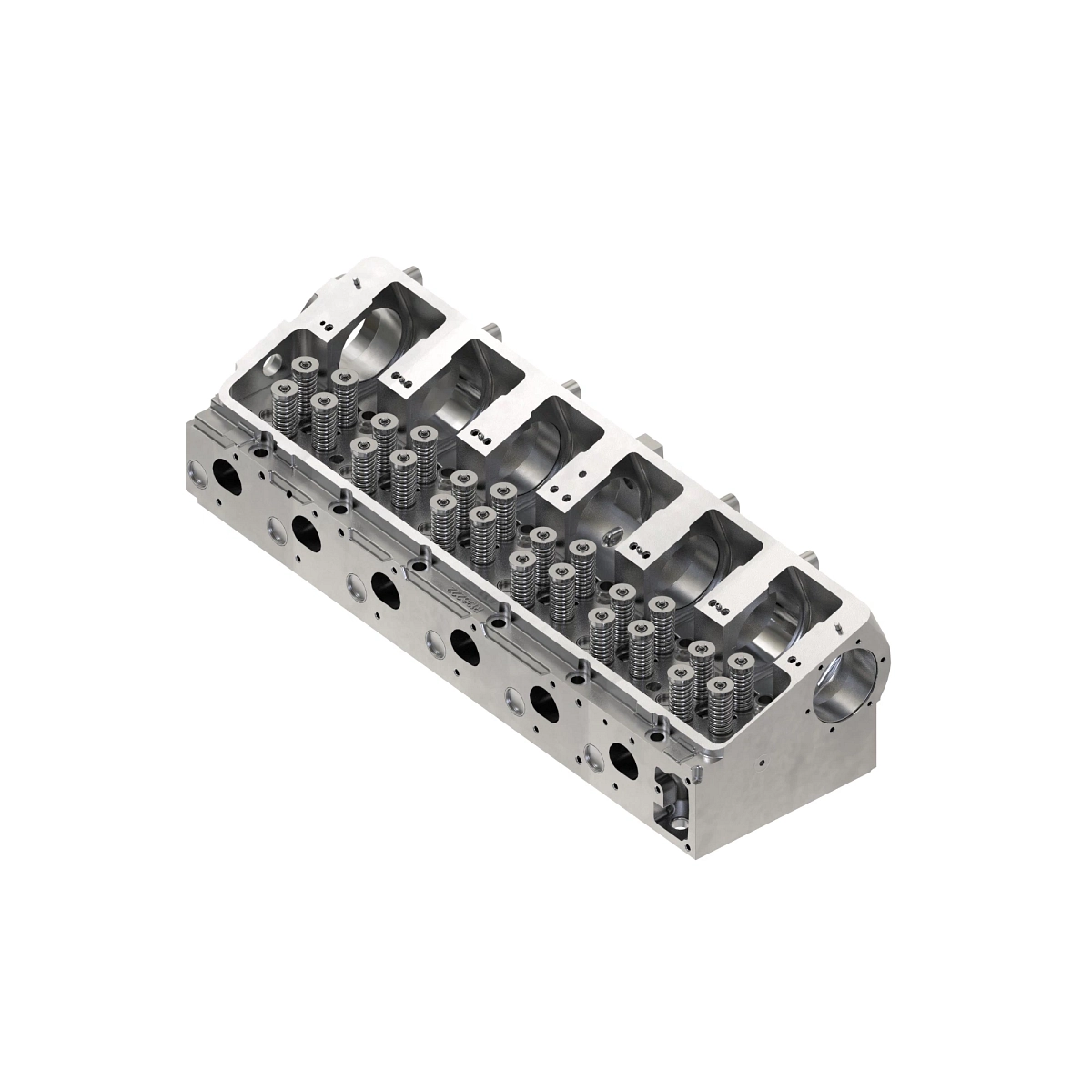 John Deere Cylinder Head with Valves - RE539438