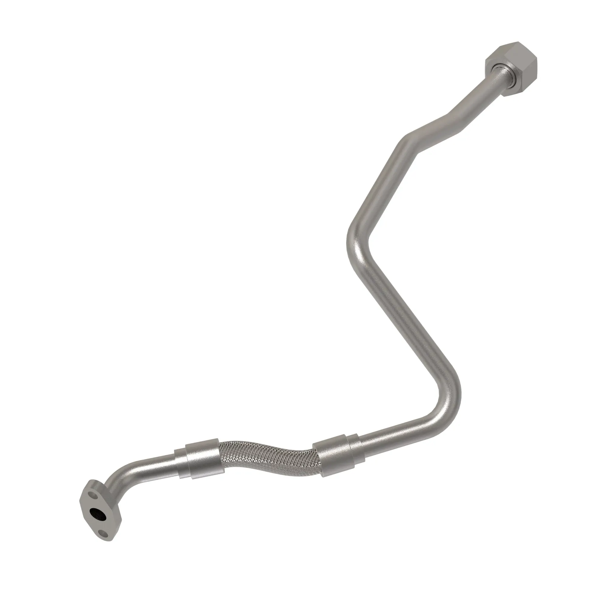 John Deere Turbocharger Drain Oil Line - DZ115413