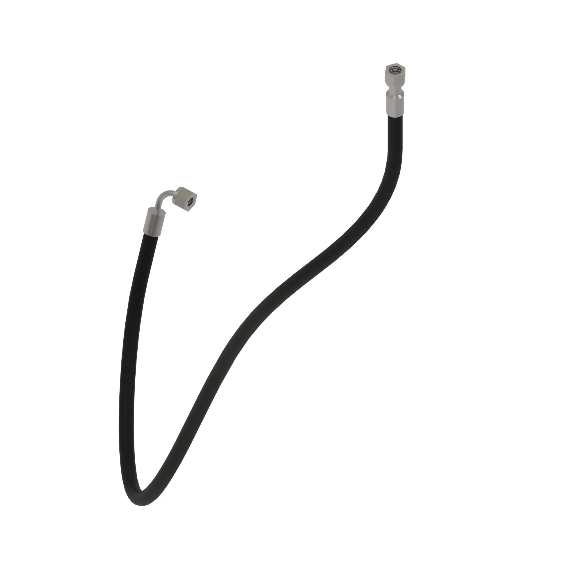 John Deere Reinforced with Metal Rubber Hydraulic Hose - F024314