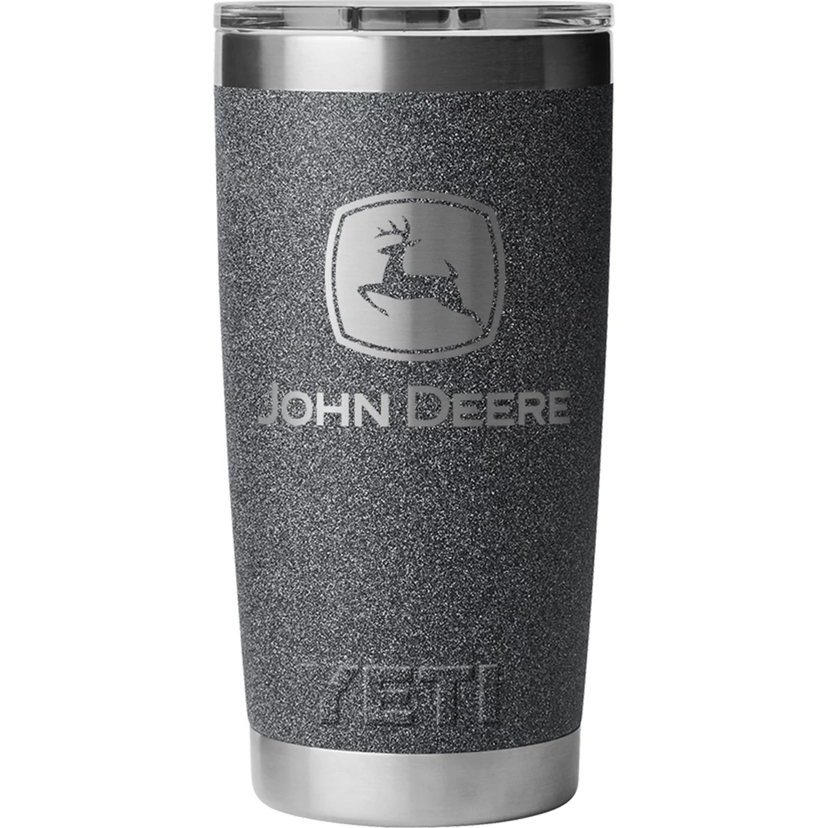 YETI® 20 oz. Rambler® Tumbler with MagSlider Lid - Black Stone