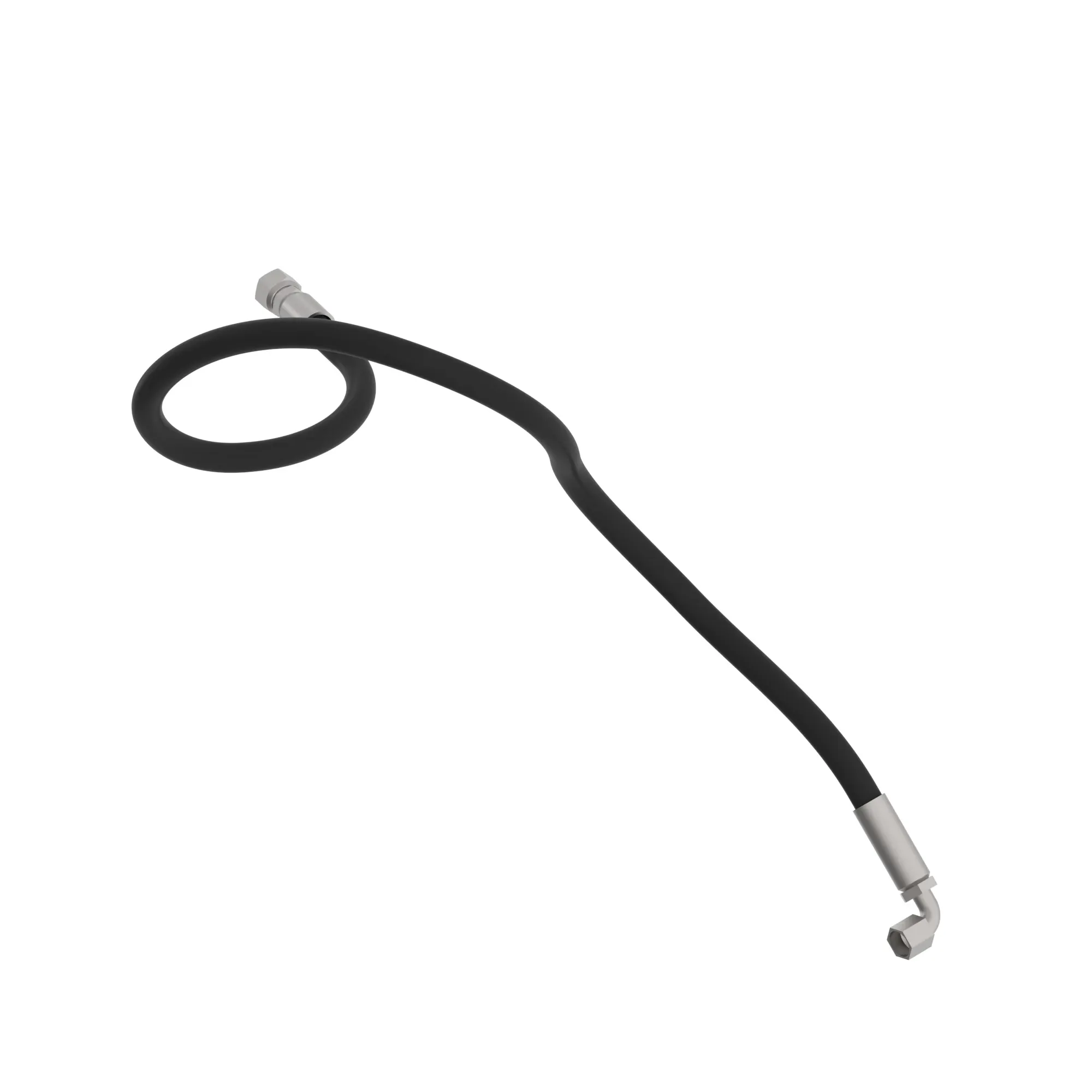 John Deere Knockdown Roller Motor Hydraulic Hose - AXT14630