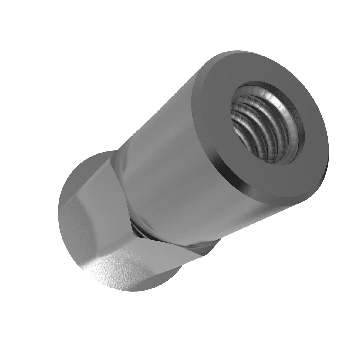 Nut, Threaded Insert M8 X 1.25 X 7.