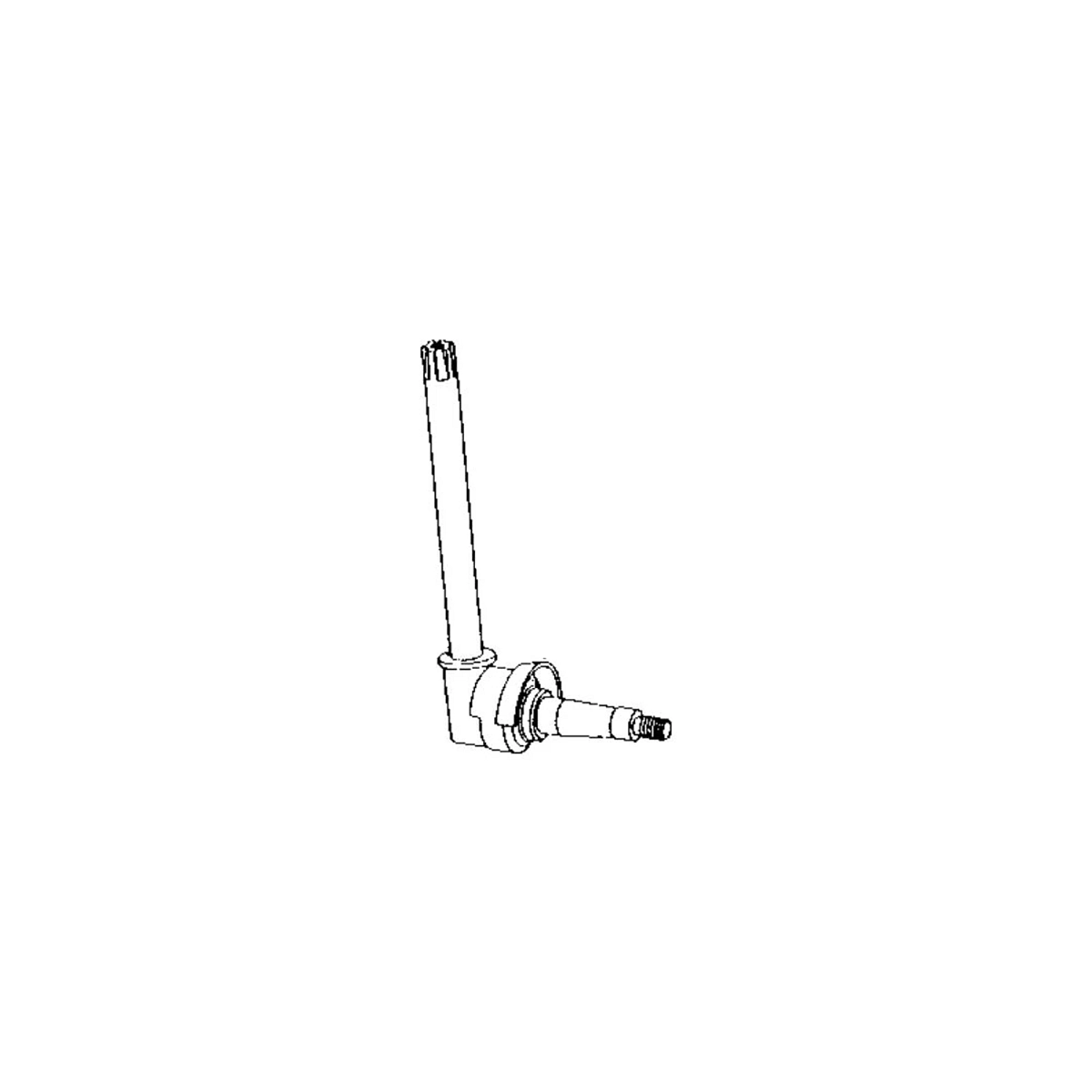 Knuckle, Frt Whl W/Spindle
