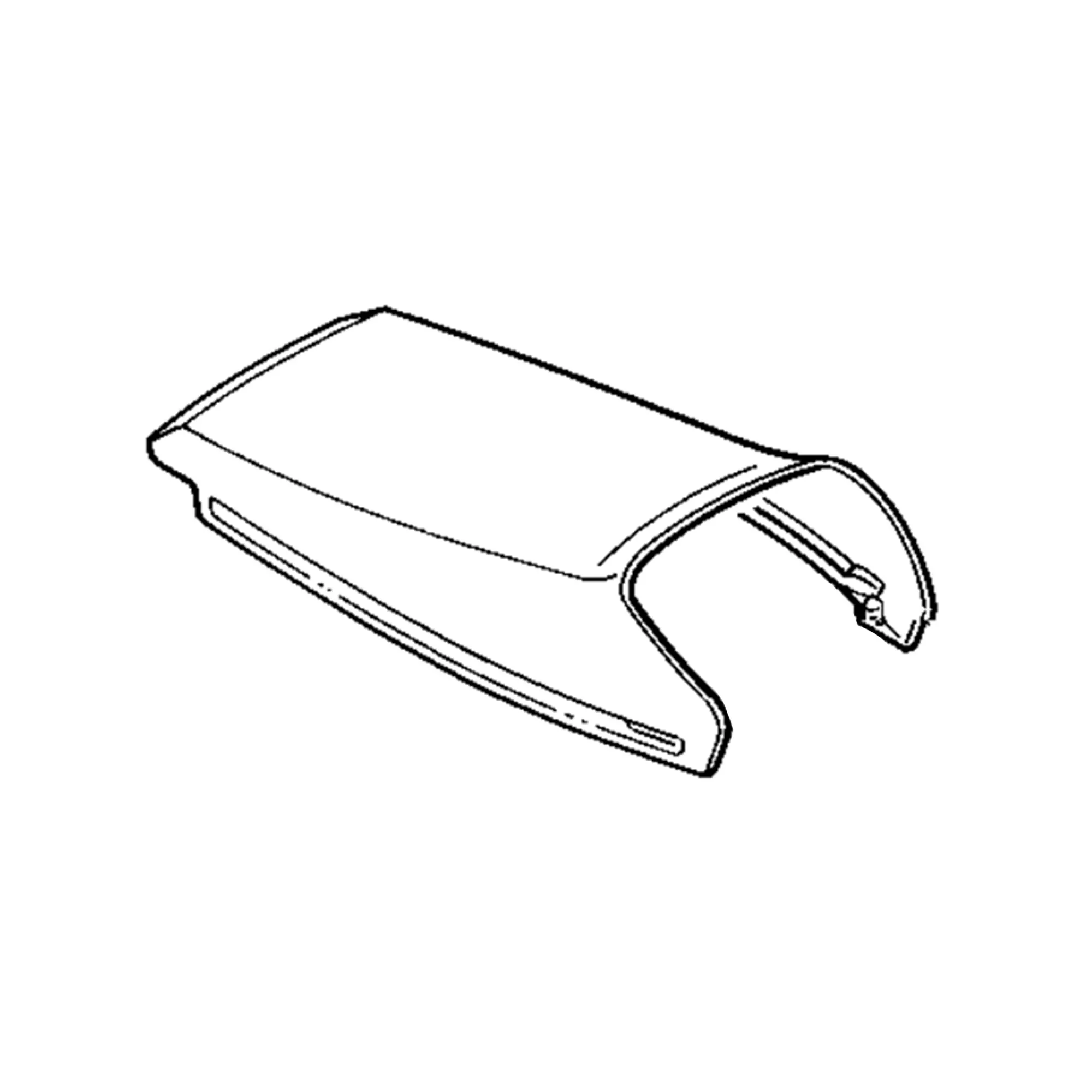 John Deere Upper Hood - AM132529