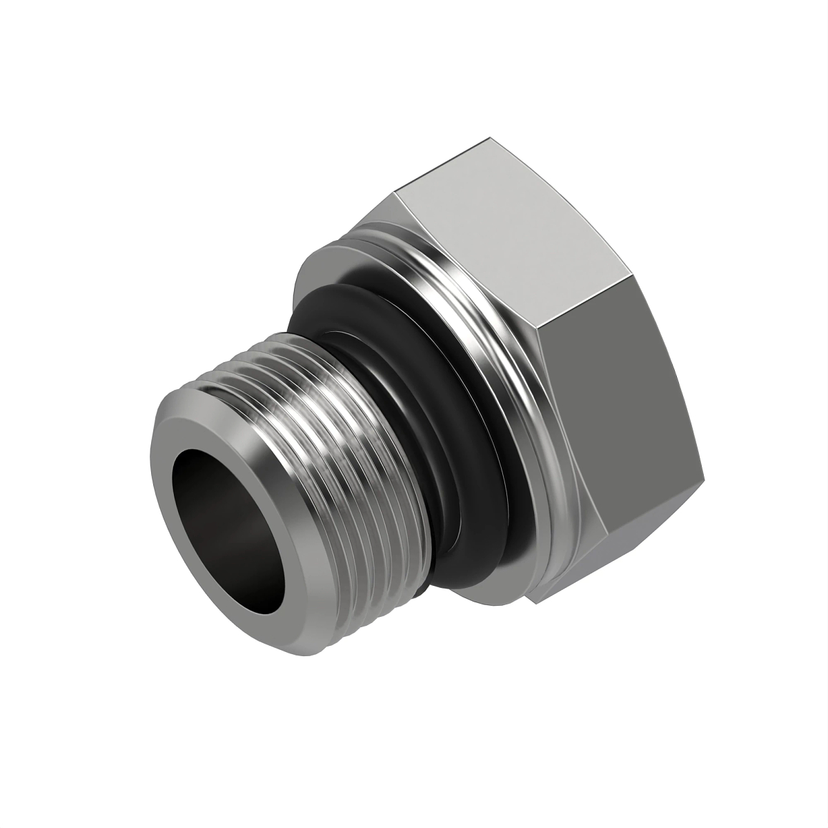 John Deere Adapter Fitting, 0-Ring to Pipe - RE169612