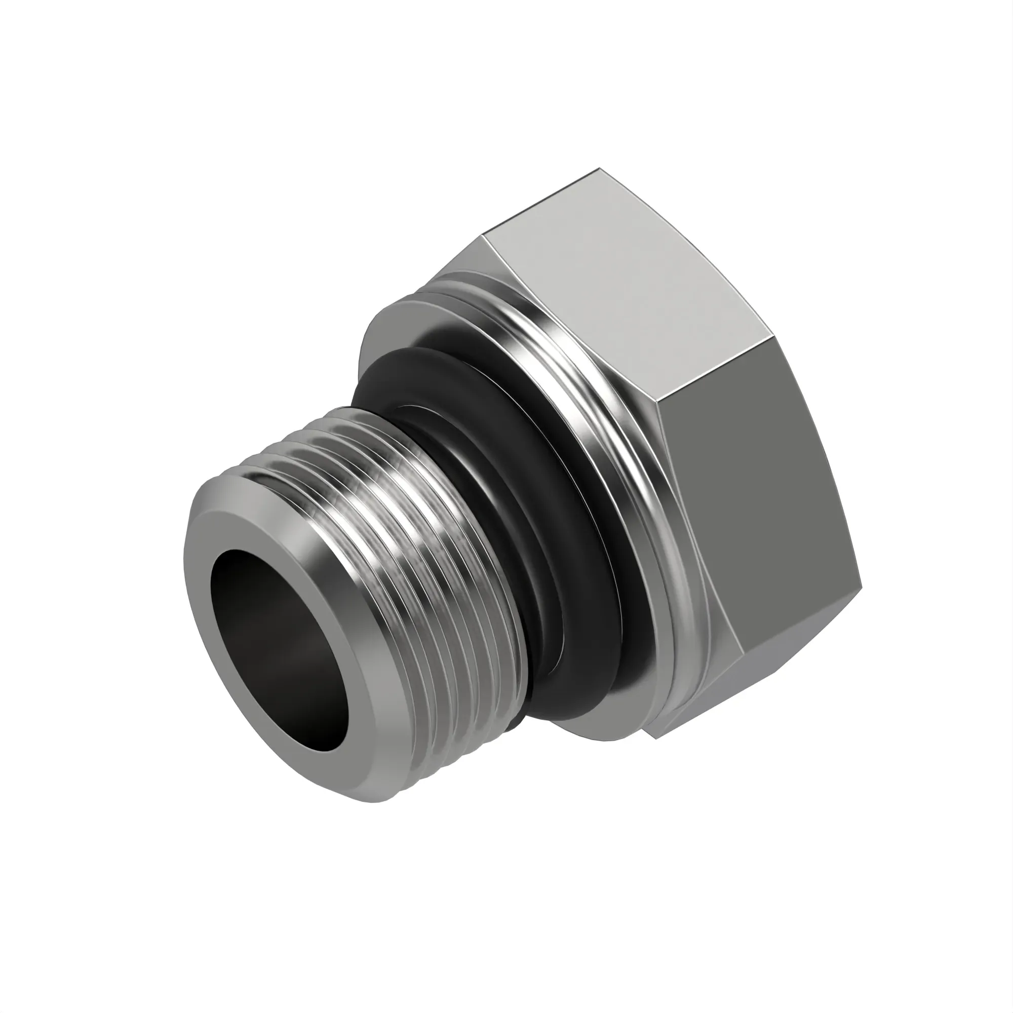 John Deere Adapter Fitting, 0-Ring to Pipe - RE169612