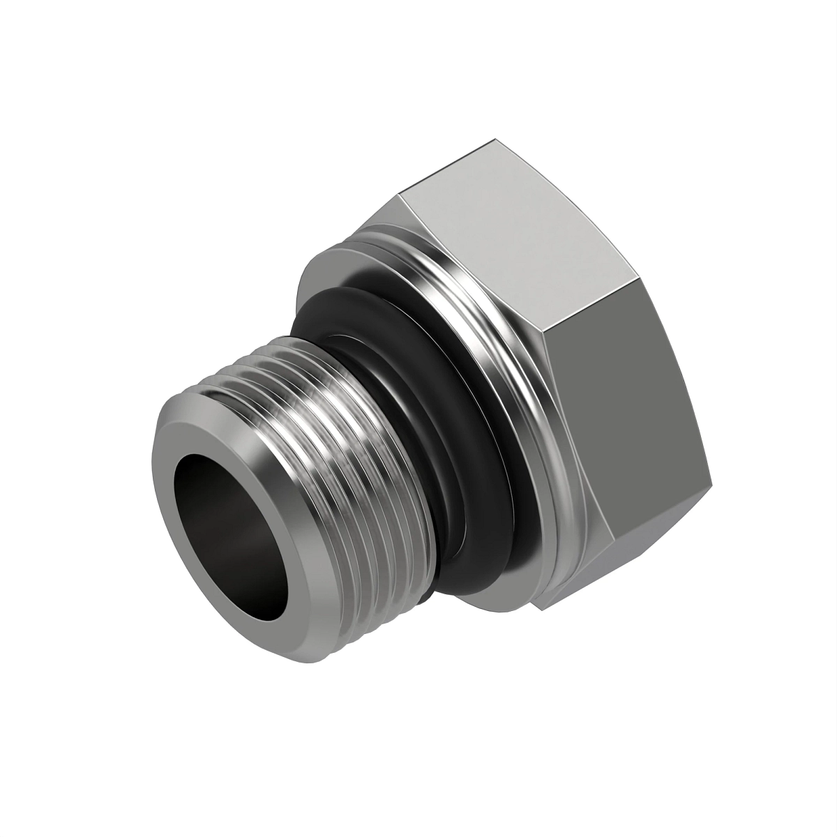 Adapter Fitting, 0-Ring to Pipe