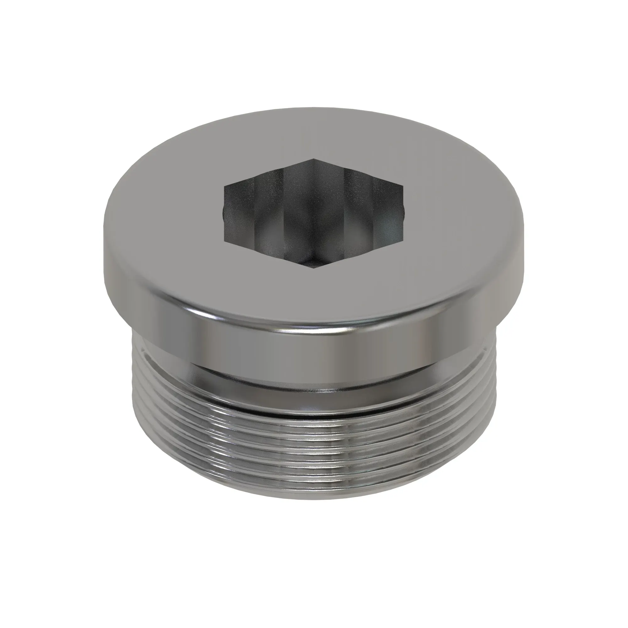 John Deere Recessed Hexagonal Drive Straight Thread Drain Plug - DZ122245