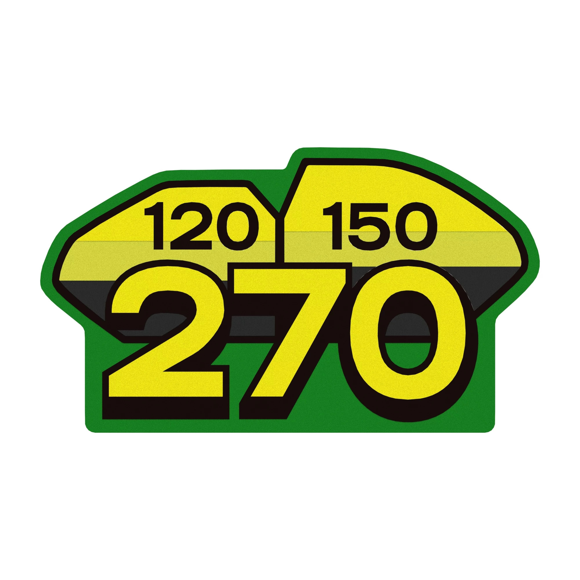 John Deere 270 Bushel Cart, Decal - A72034