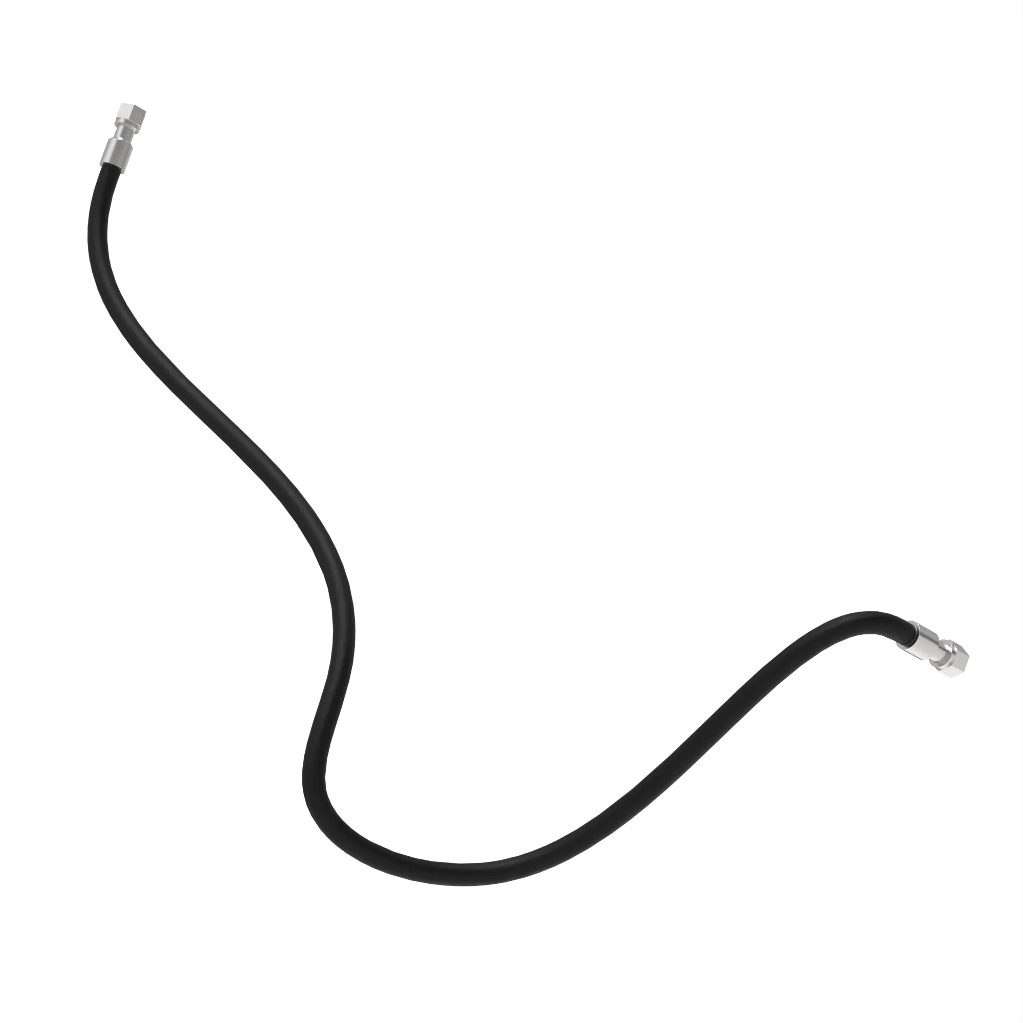 John Deere Reinforced with Metal Rubber Hydraulic Hose - F074754