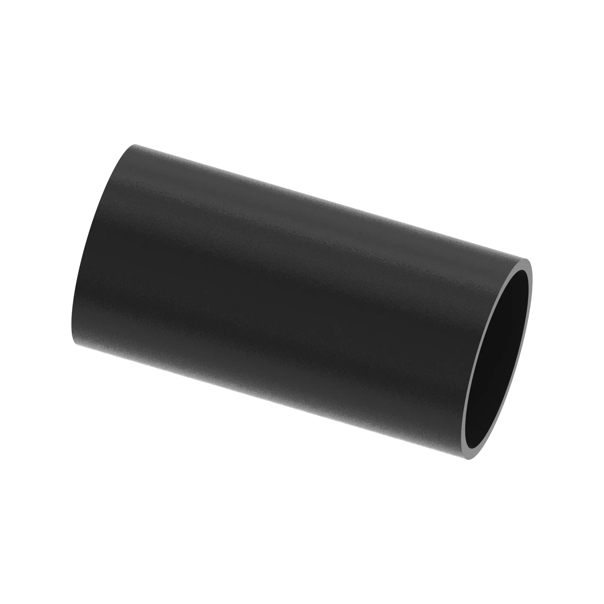 HOSE, 1.25" CLEAR BLK