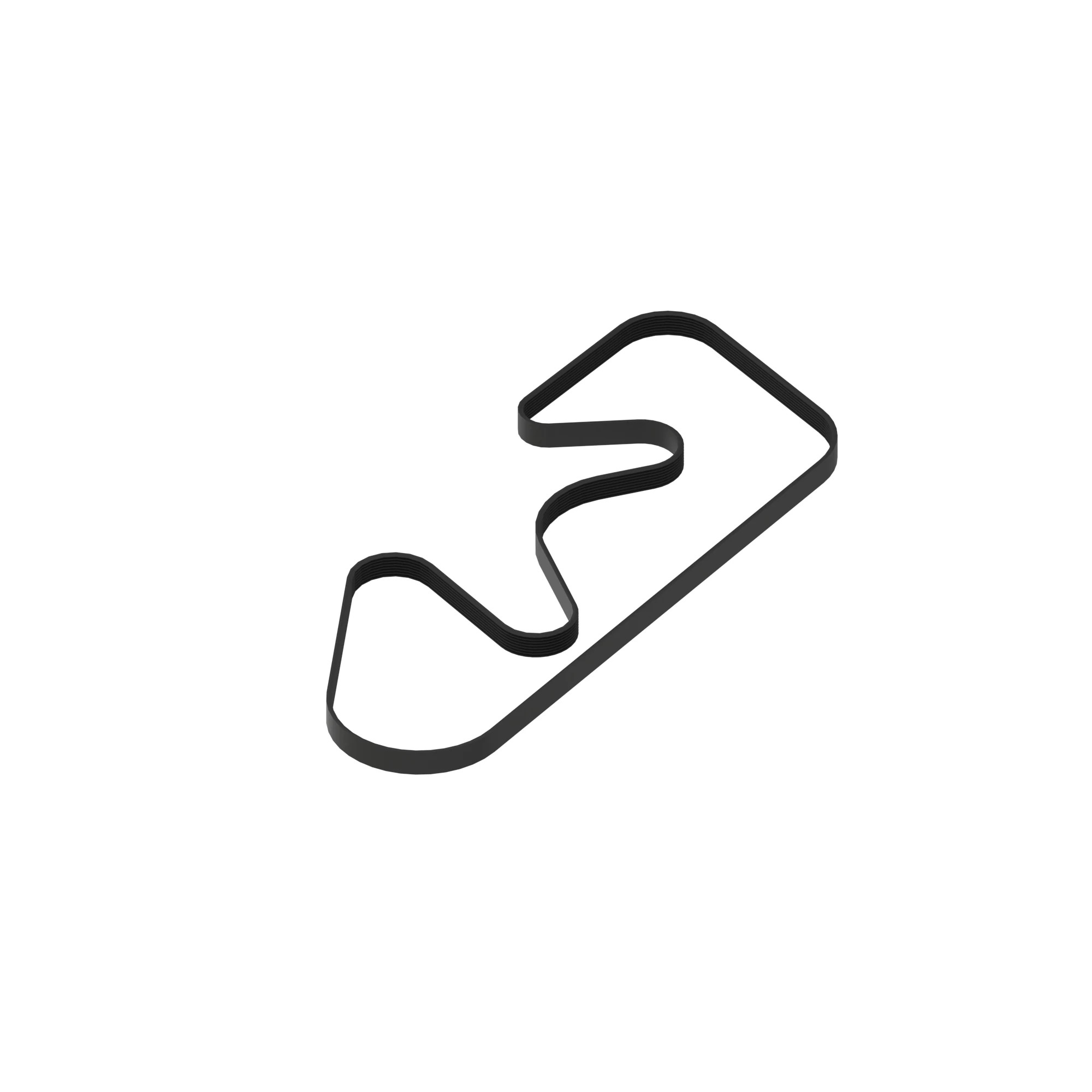 FLAT BELT, CAB, W/O AIR COMPRESOR,