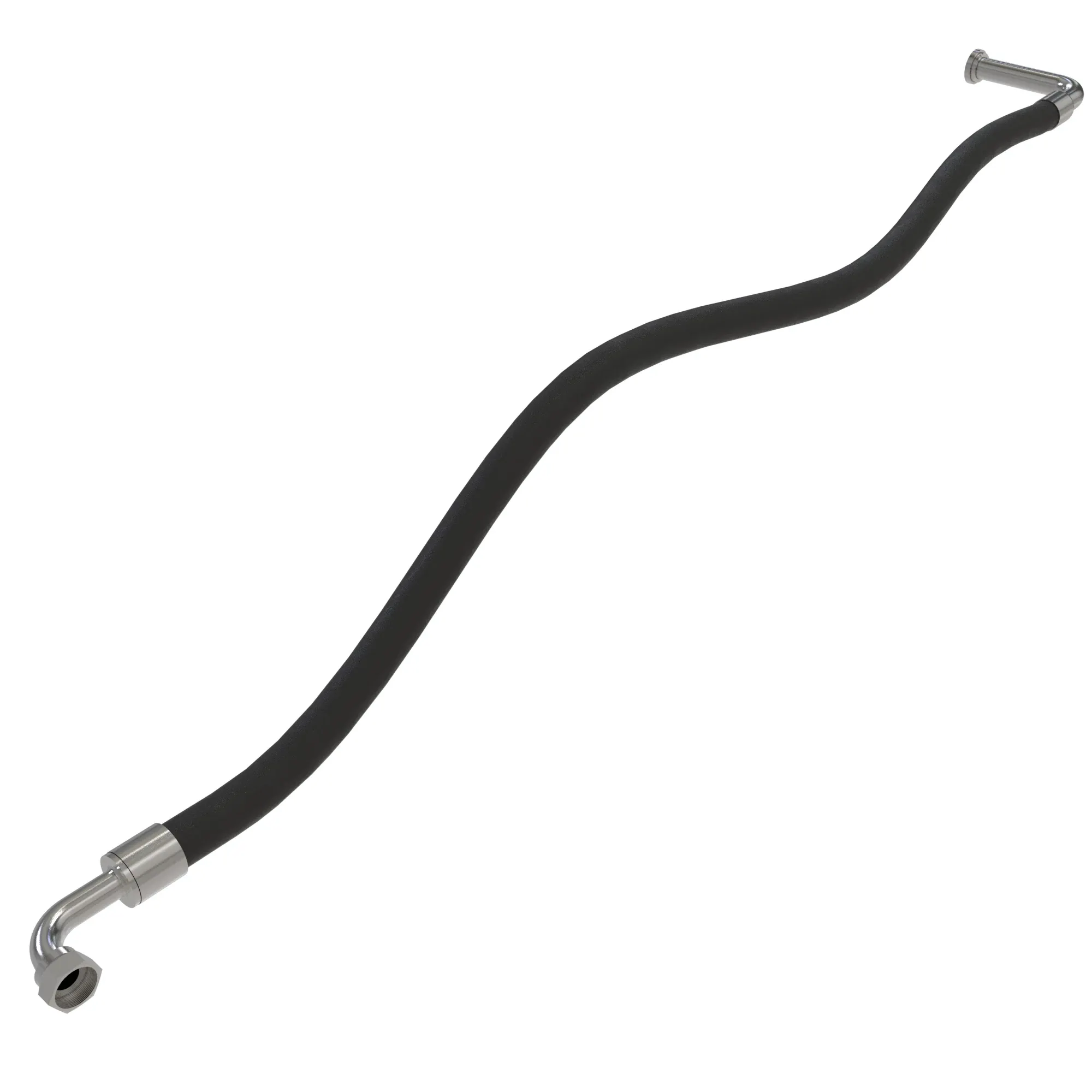 John Deere Rear Axle Scavenge Pump Inlet Hydraulic Hose - TA22597