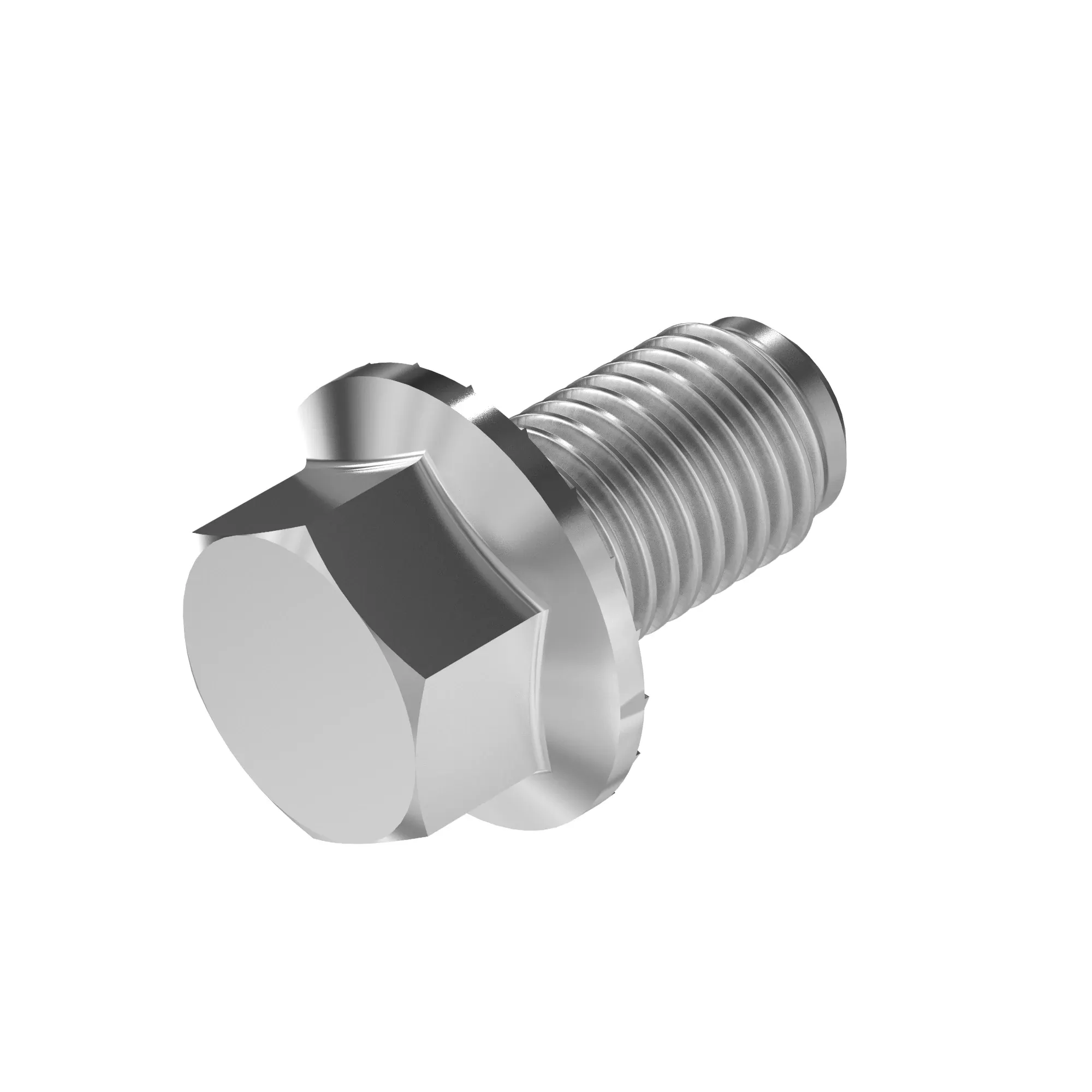 SCREW, SERRATED HEX FLANGE M10 X 20