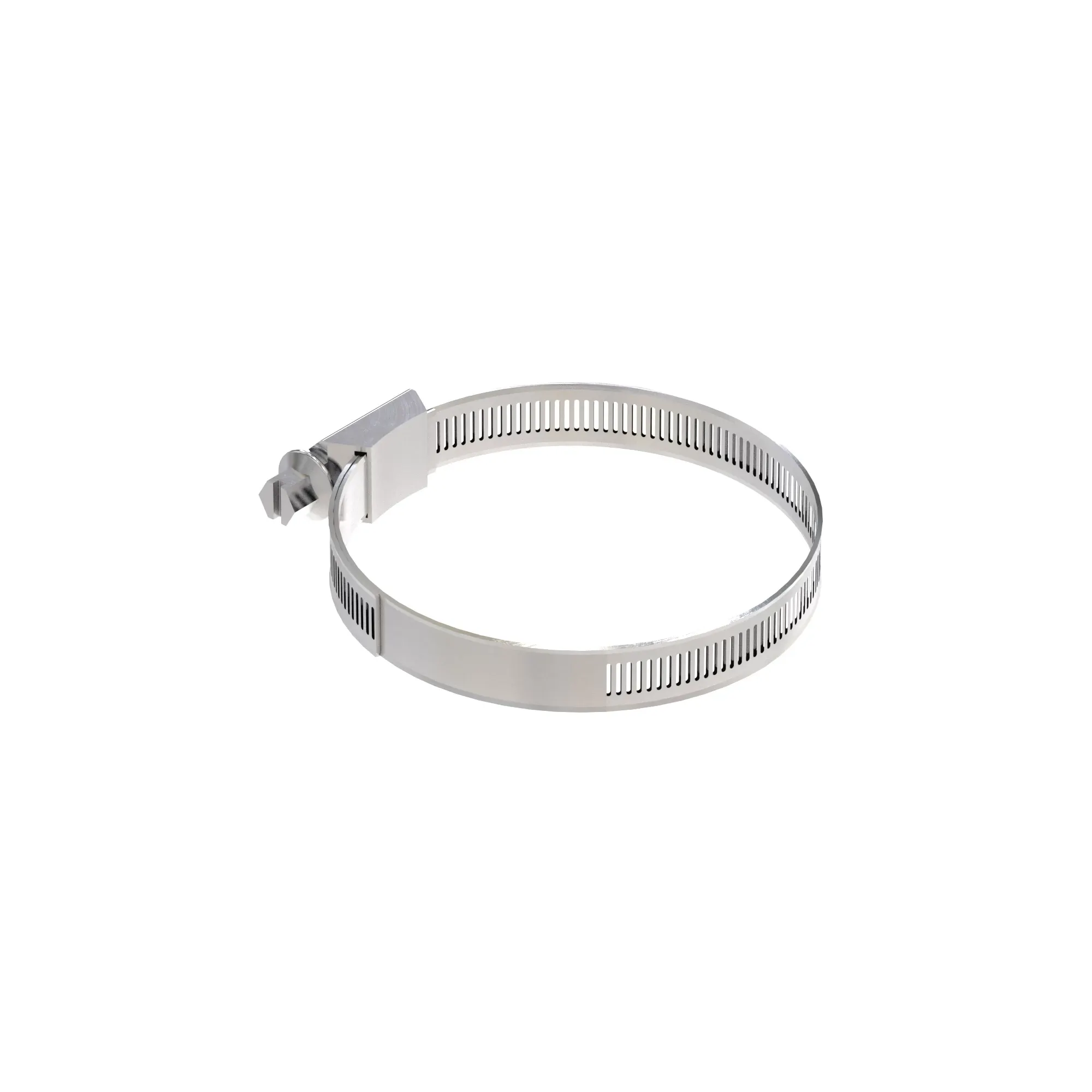HOSE CLAMP, 60-80, STAINLESS STEEL W/ WAVE SPRING
