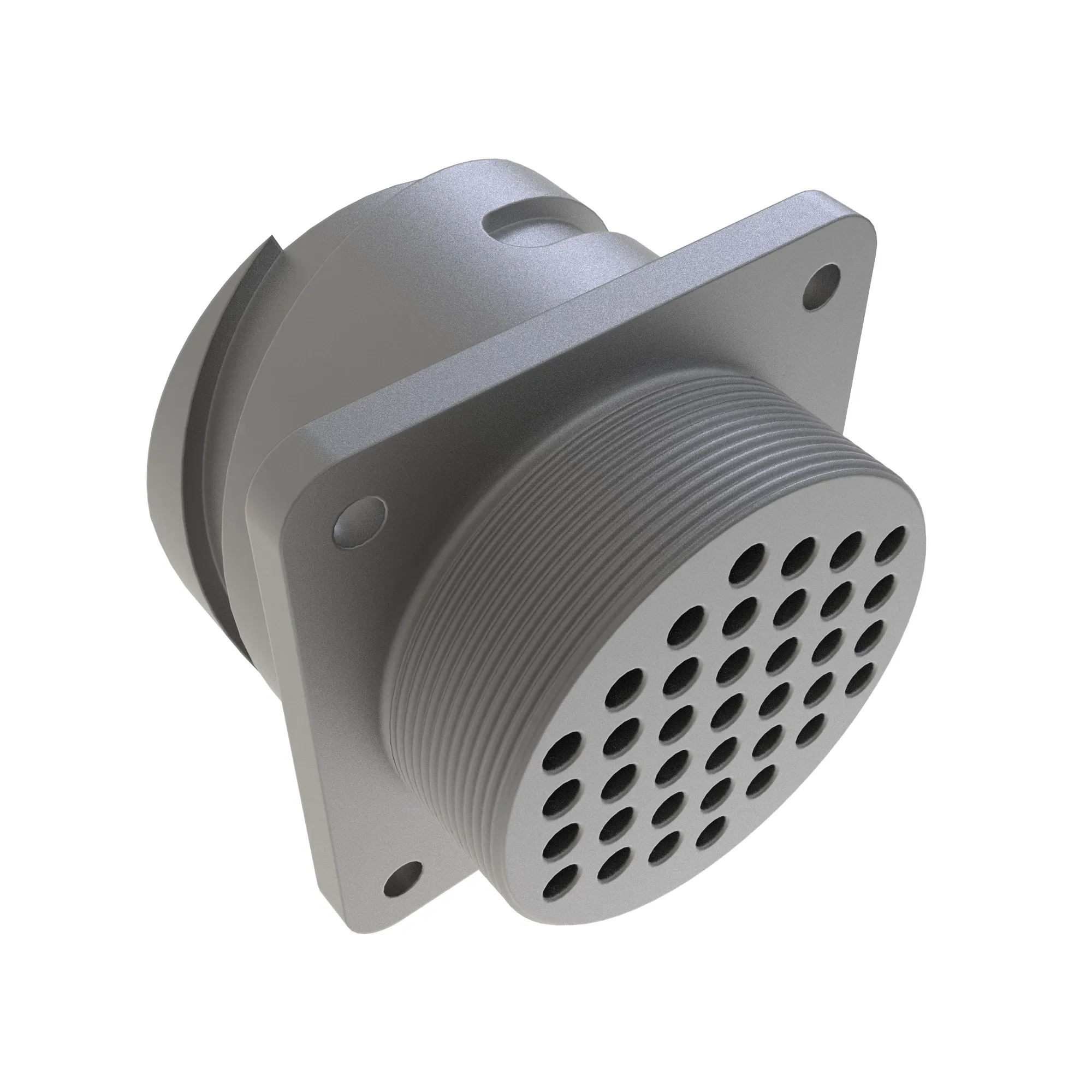 John Deere Black External Electrical Connector Assembly, 37 Cavities - AZ34589