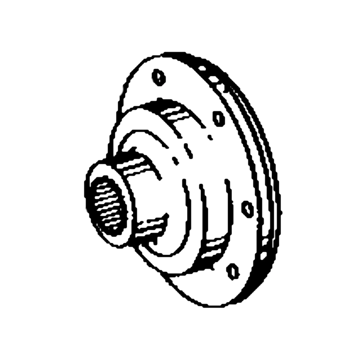 Hub - Clutch Driven