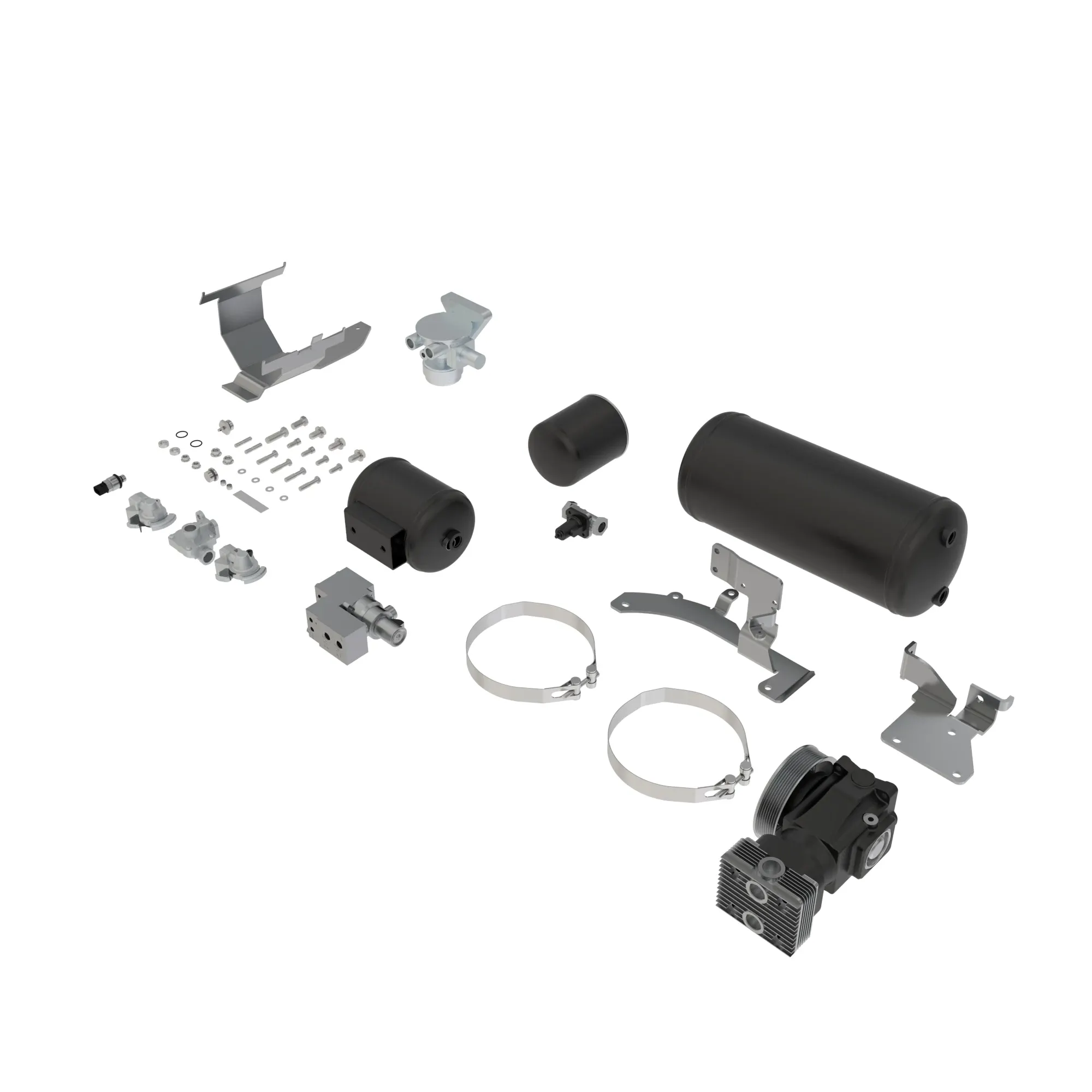 John Deere Air Trailer Brake 2 Line Attachment - BL16531