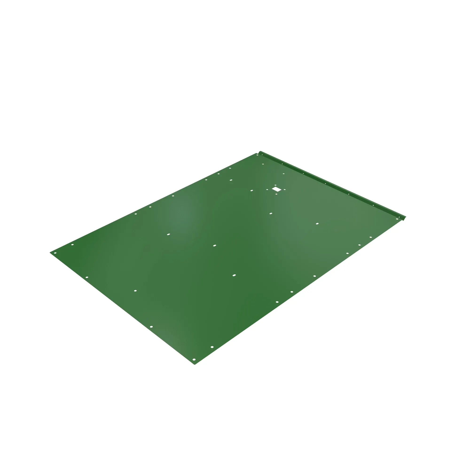 John Deere Sieve Tailings Pan Sheet - HXE76371