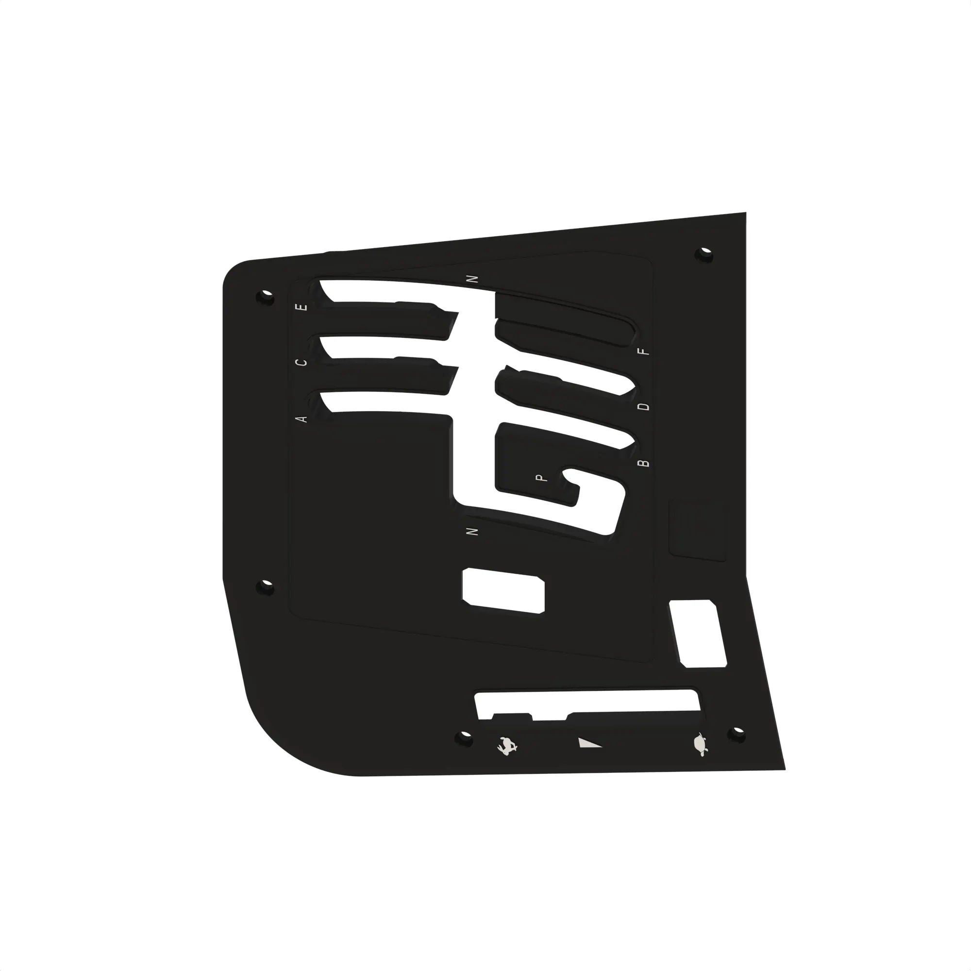 John Deere Gear Shift Guide Panel - AL212418