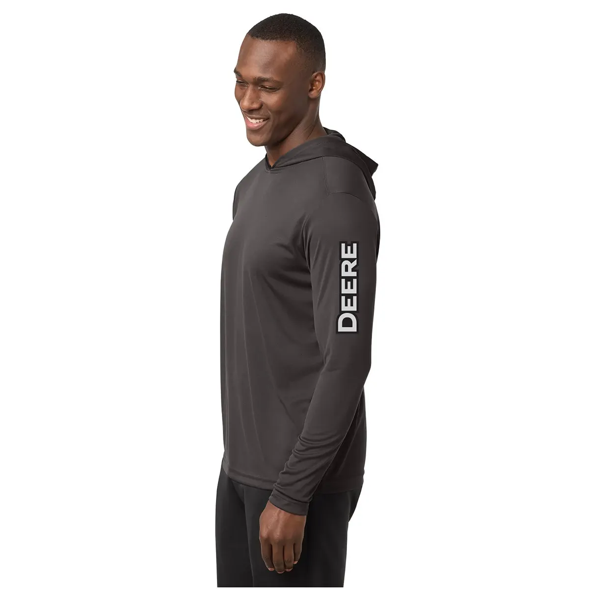 All In Poly Hooded Shirt