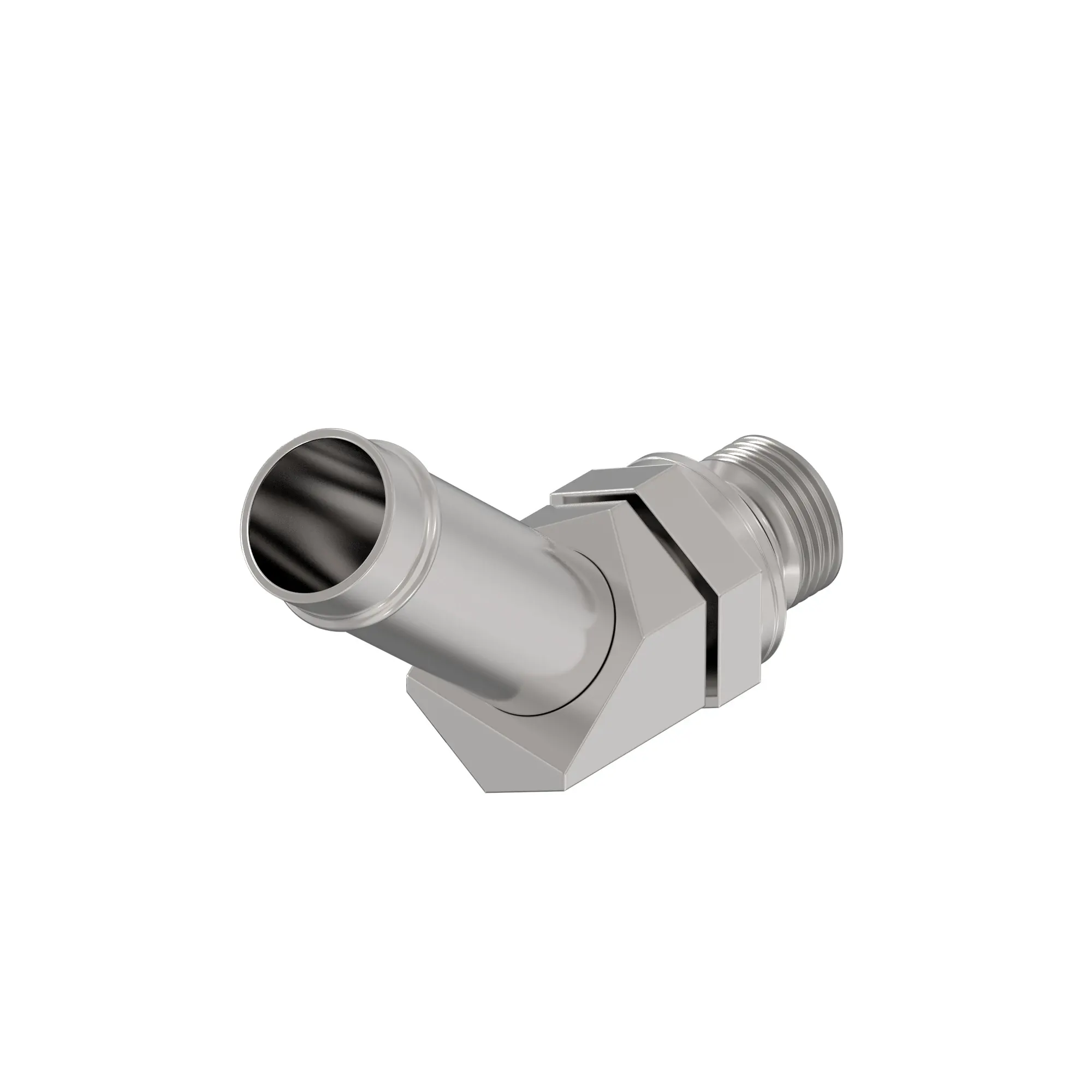 FITTING, M16 PORT X -8 BEAD, 45DEG
