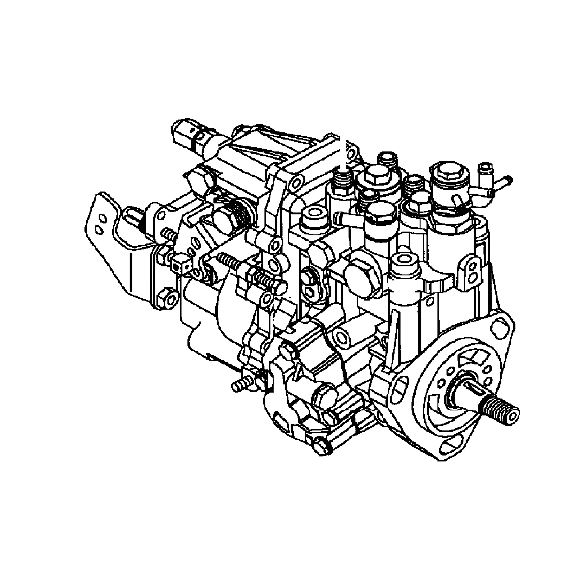 John Deere Fuel Injection Pump - MIA881742