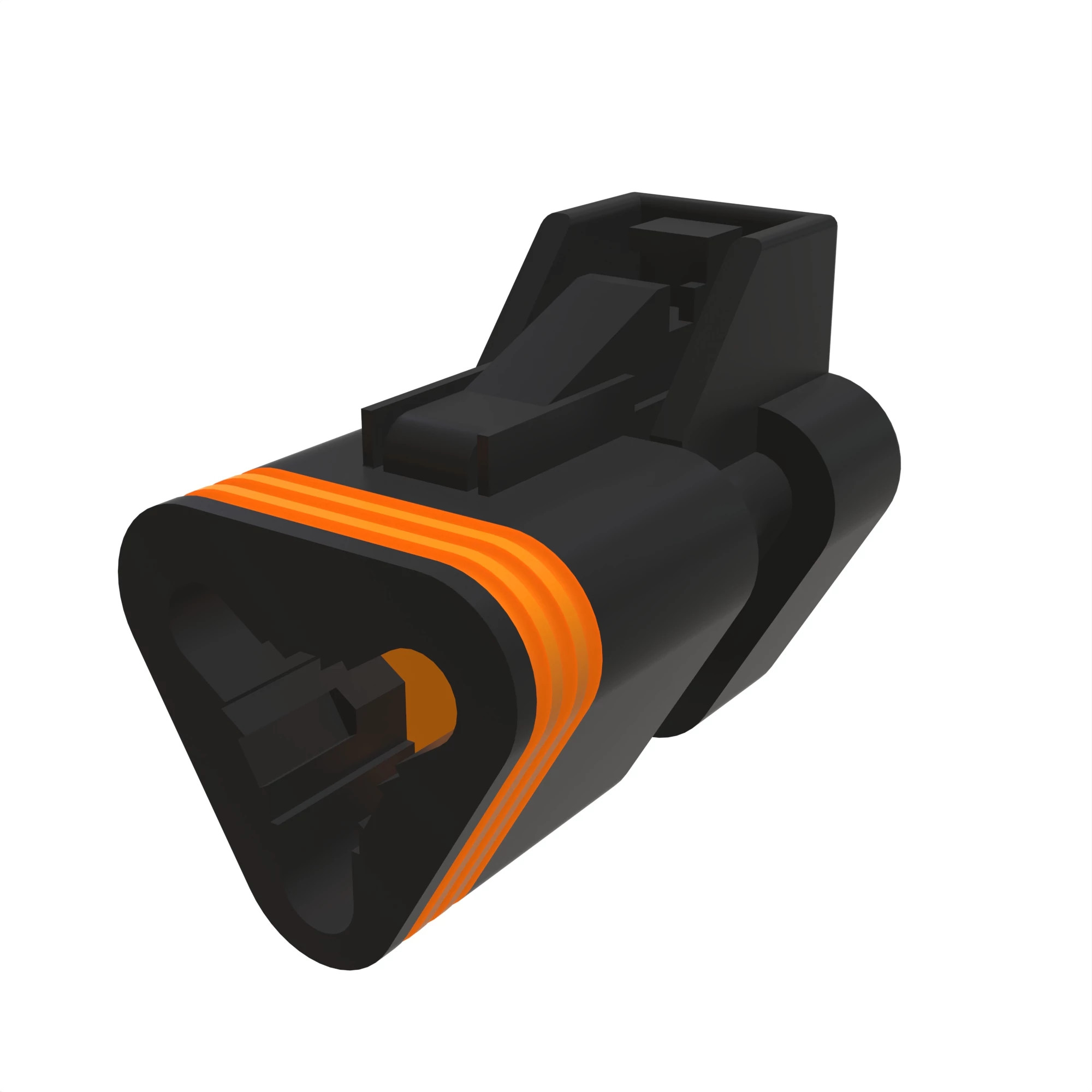 CONN DEUTSCH DT 3W MS BLK PLSTC