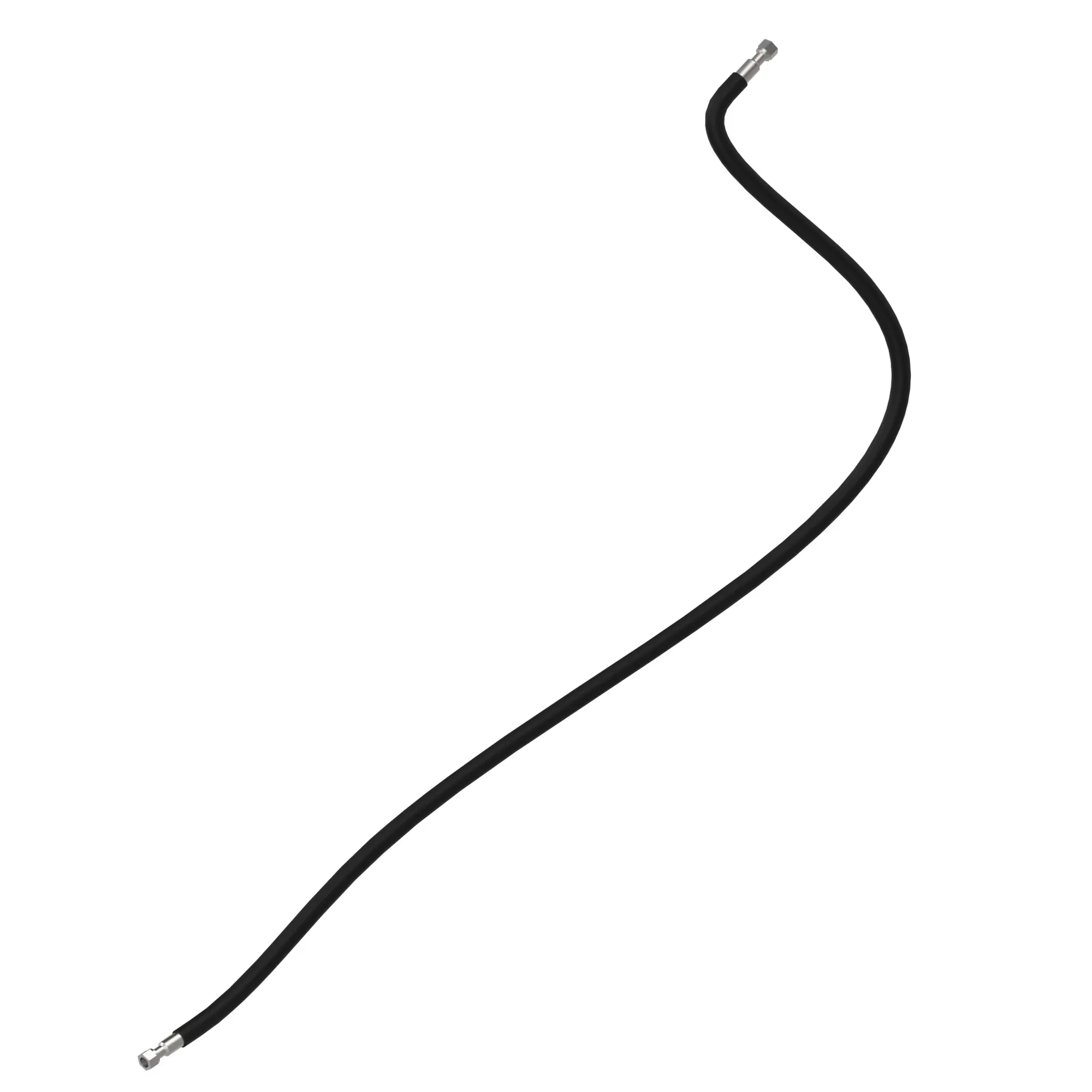 John Deere Reinforced with Metal Rubber Hydraulic Hose - F070424