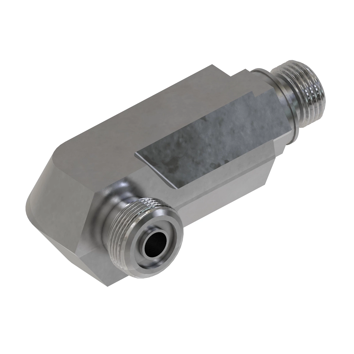90 Deg Adj Stud Elb Long, Orfs(Sdel)