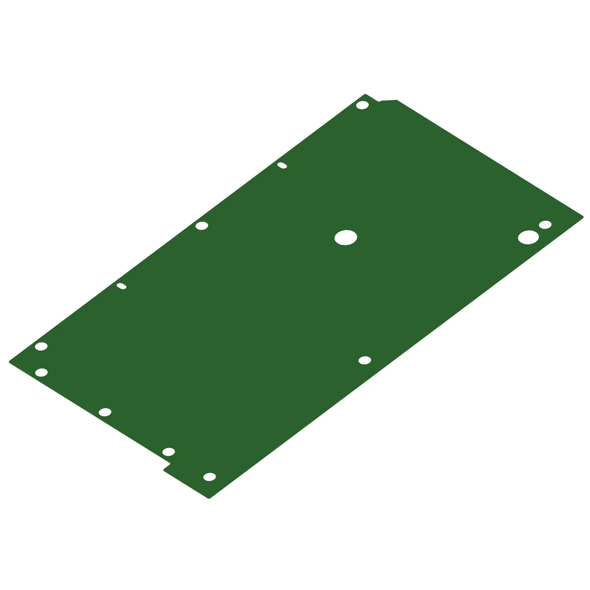 John Deere Cooler Lower Sheet - KK10678