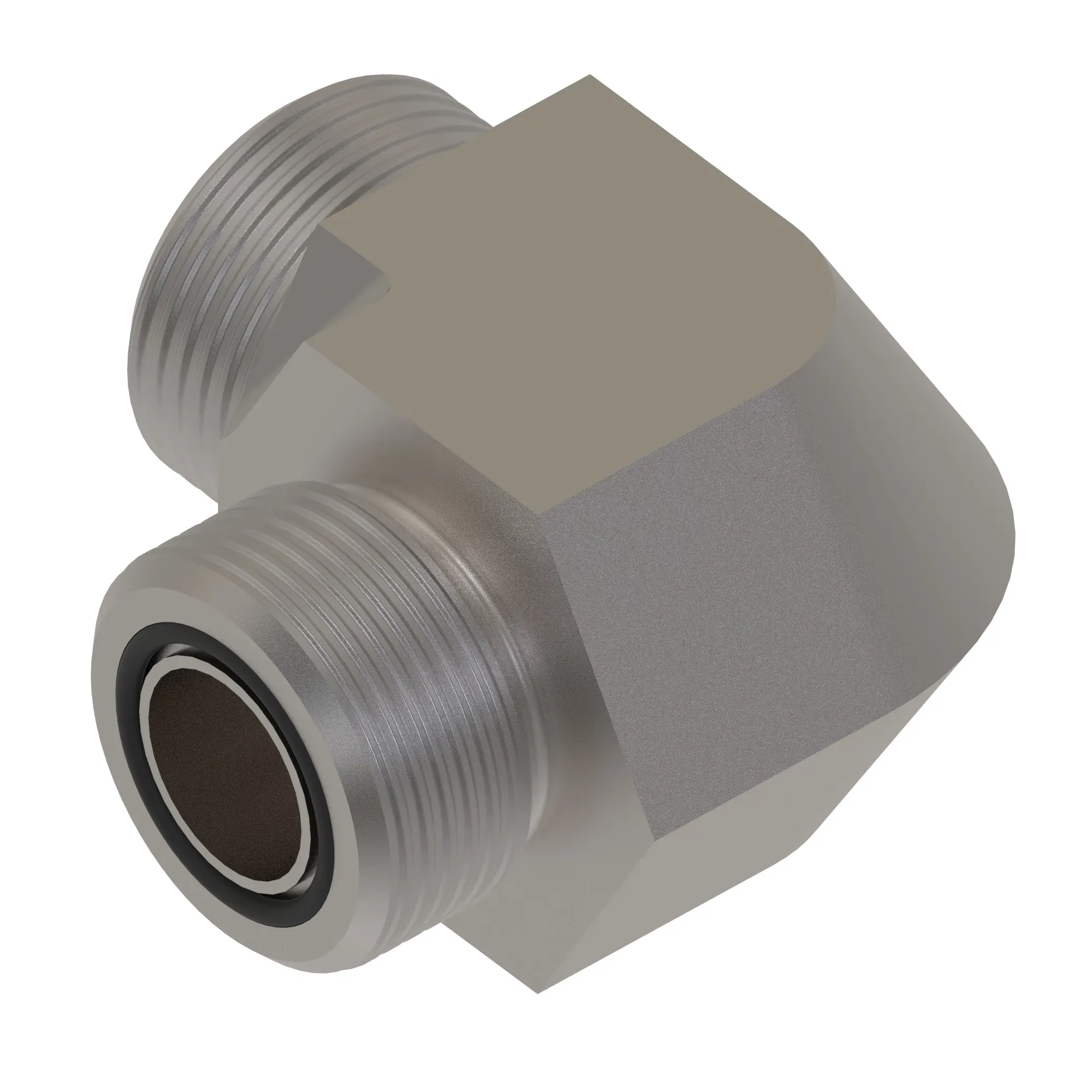 90 Deg Union Elbow (E), ORFS
