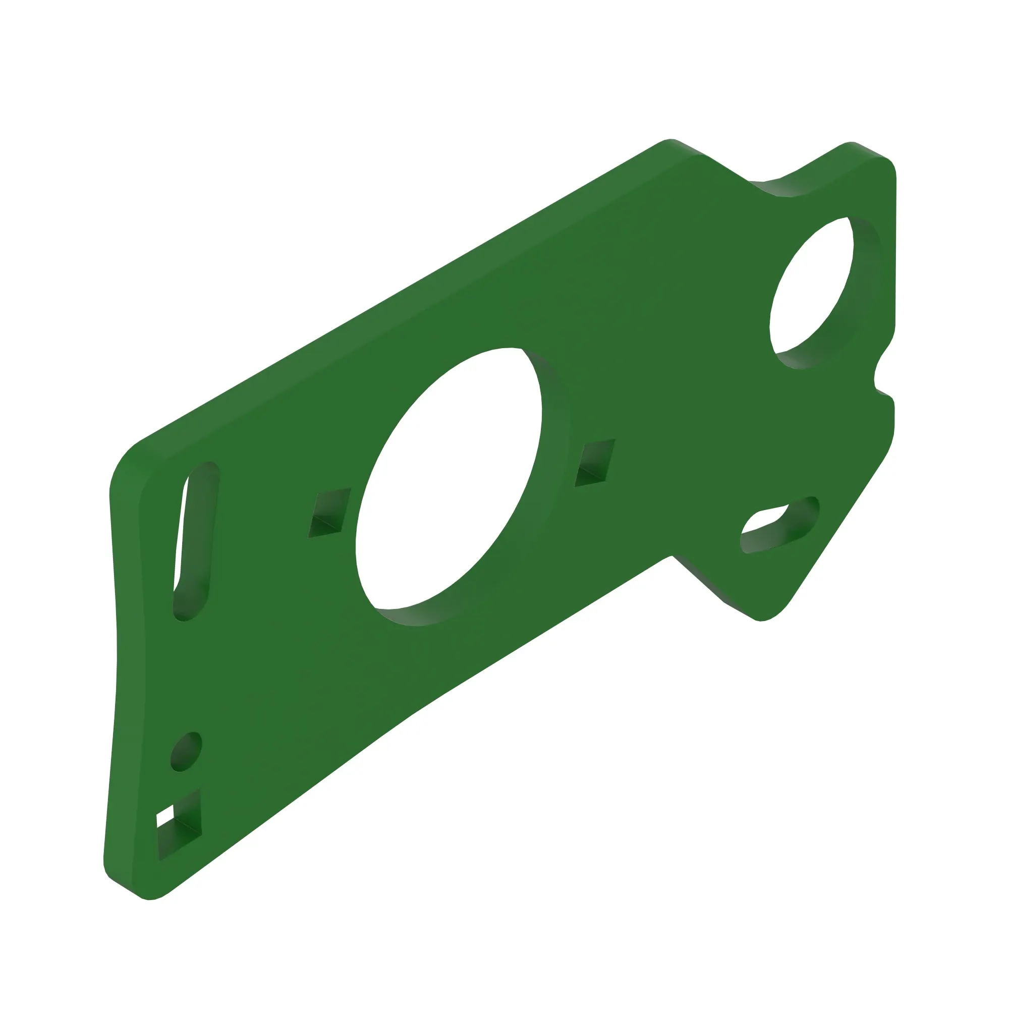 John Deere Rotary Brush Bearing Plate - KK47433