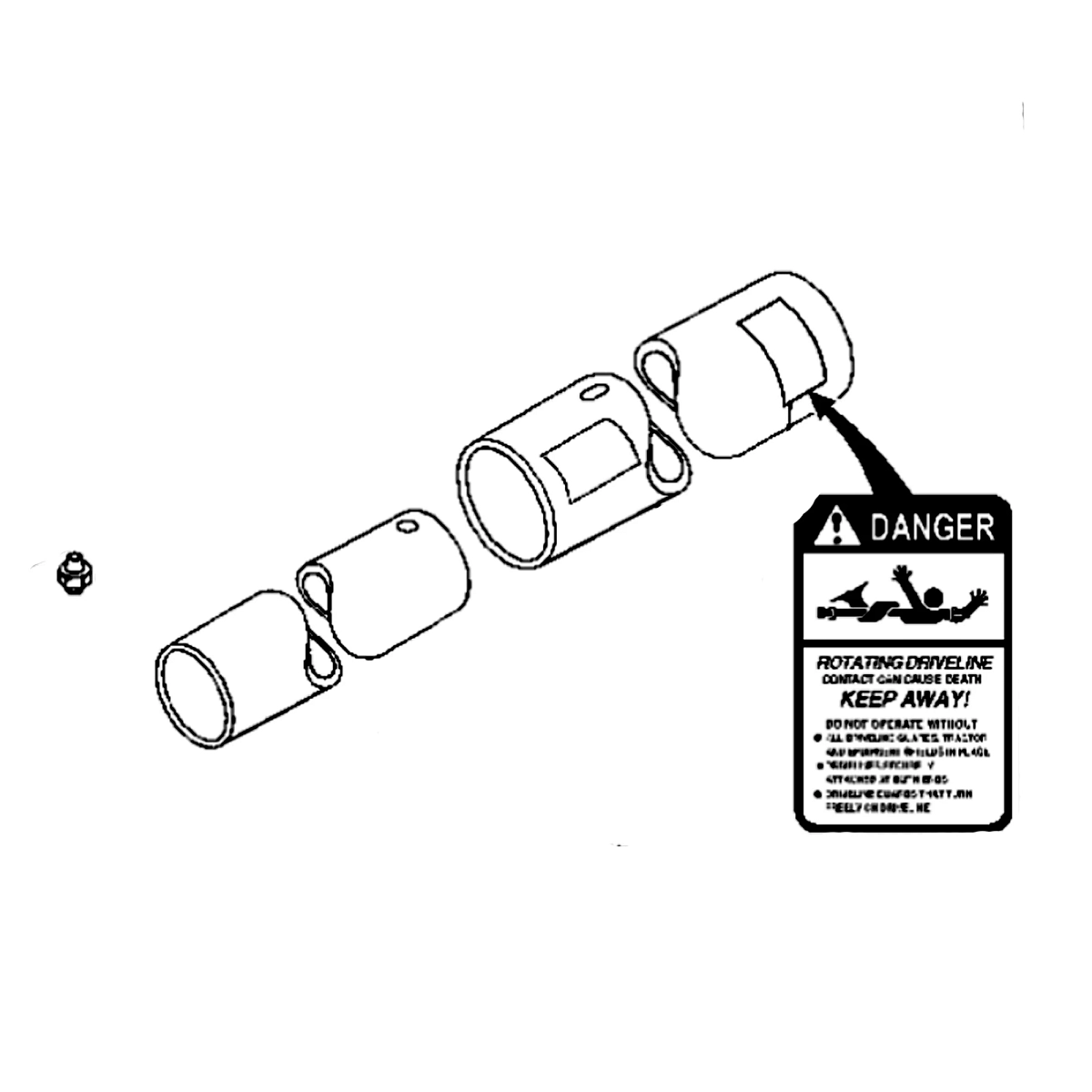 15 Ft Wing Driveline Repair Kit