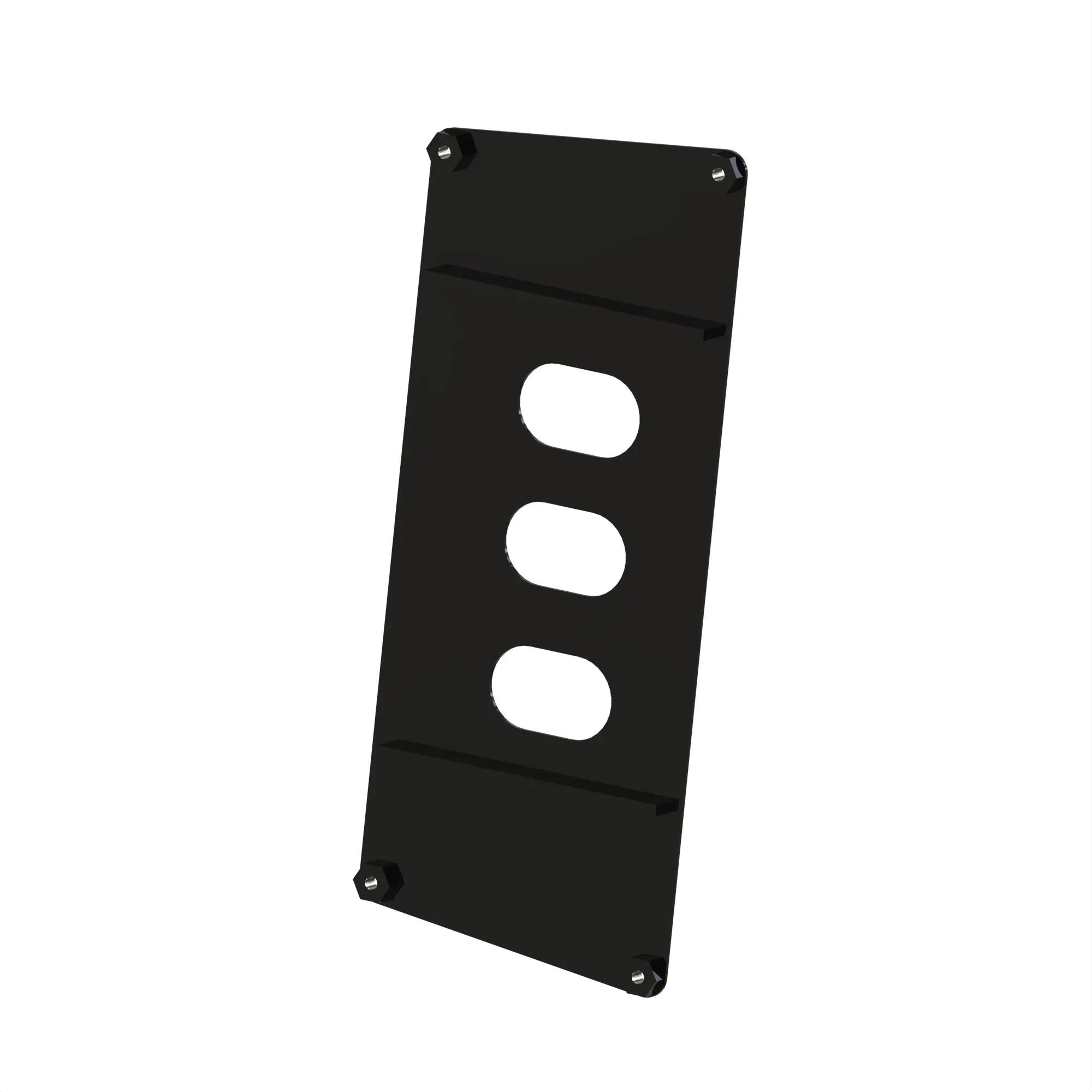 PLATE, 3 LEVER