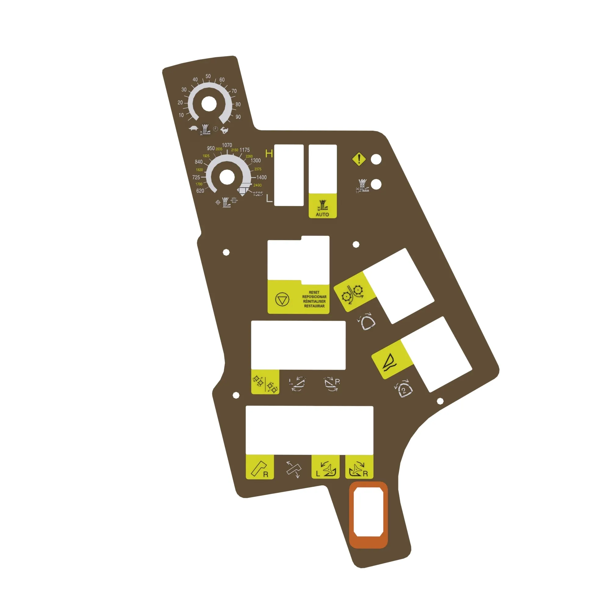 John Deere Console Switch/ GS2 Label - CB01504614